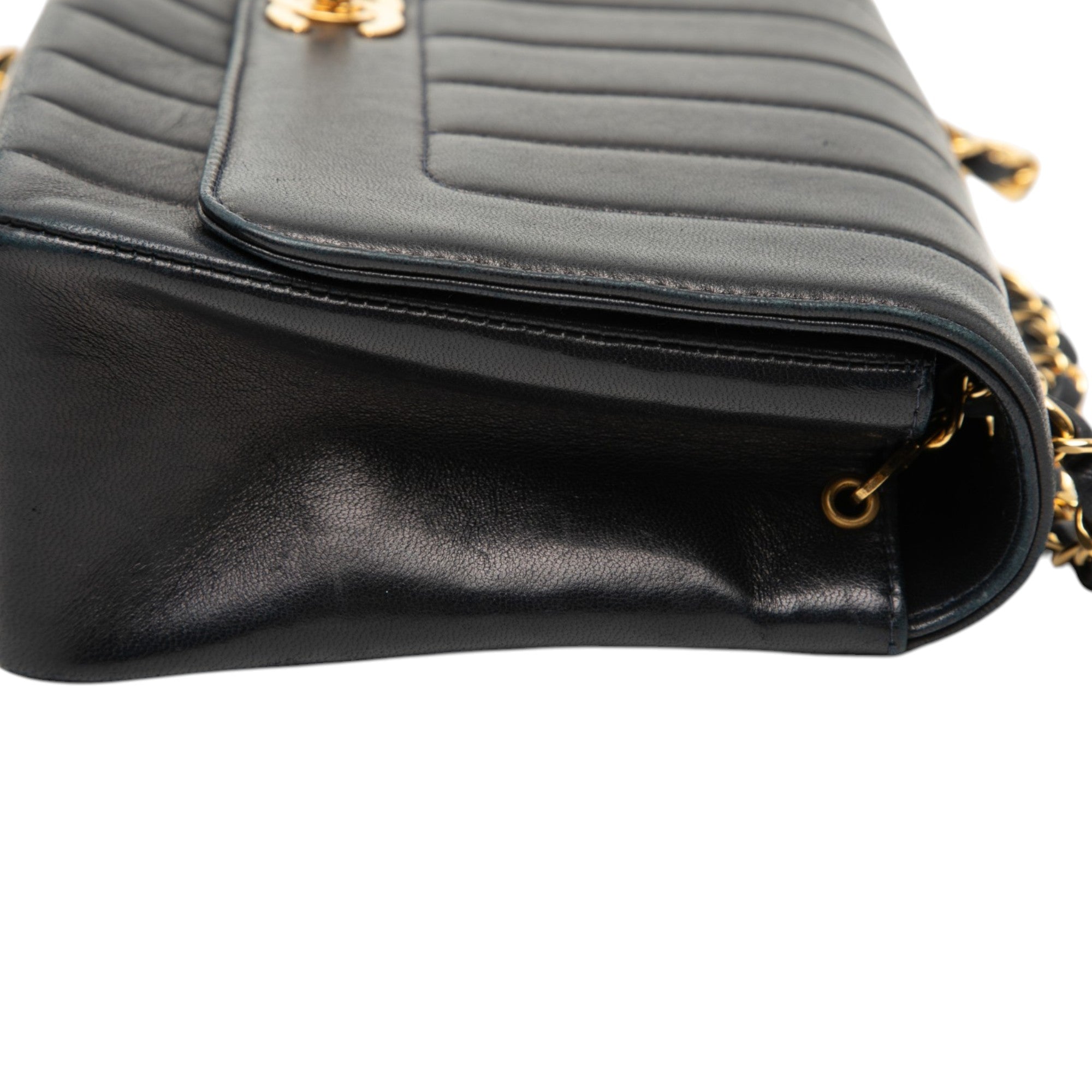 Chanel Medium Vertical Quilted Lambskin Mademoiselle Crossbody - image 8