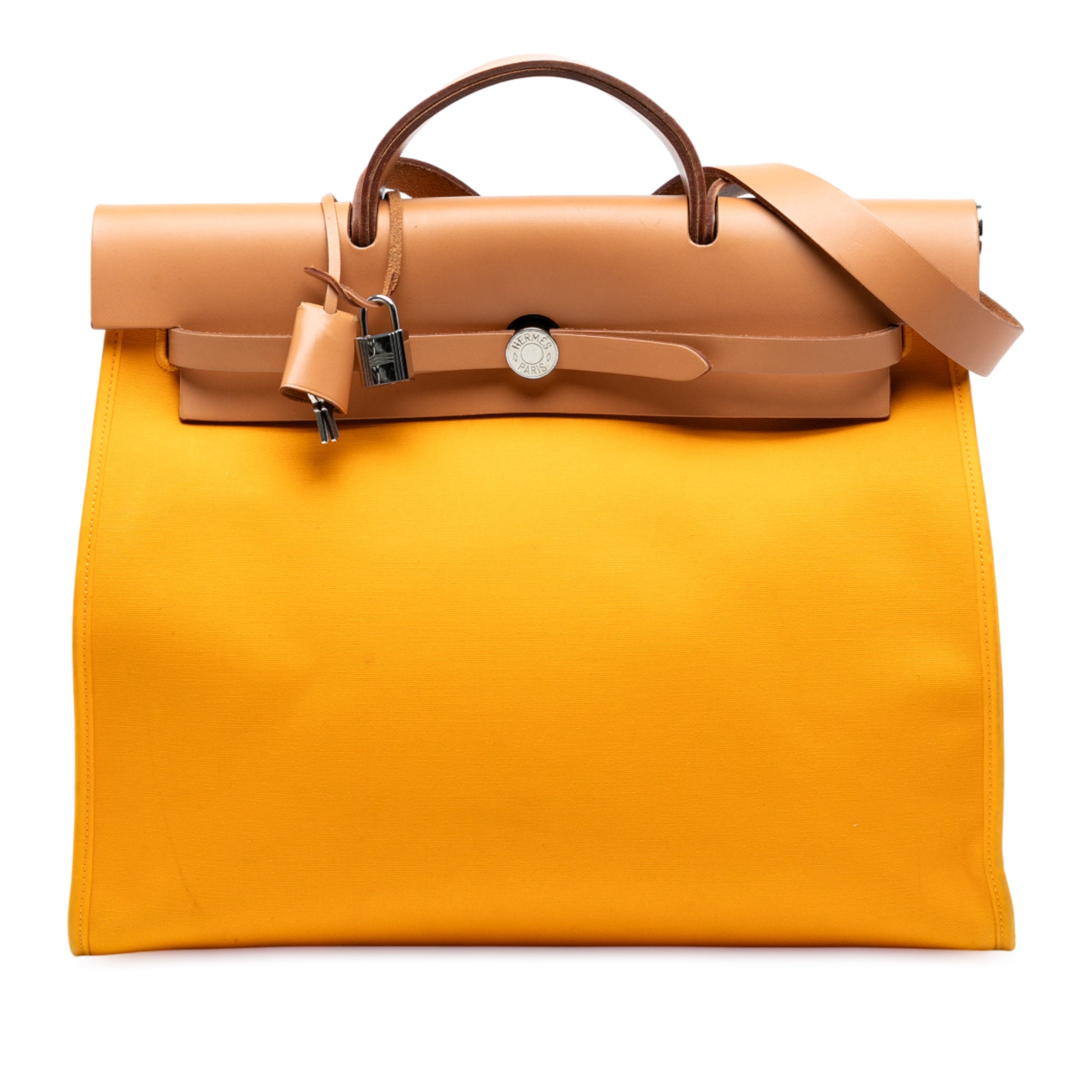 Hermès Toile Herbag Zip 39 - image 1