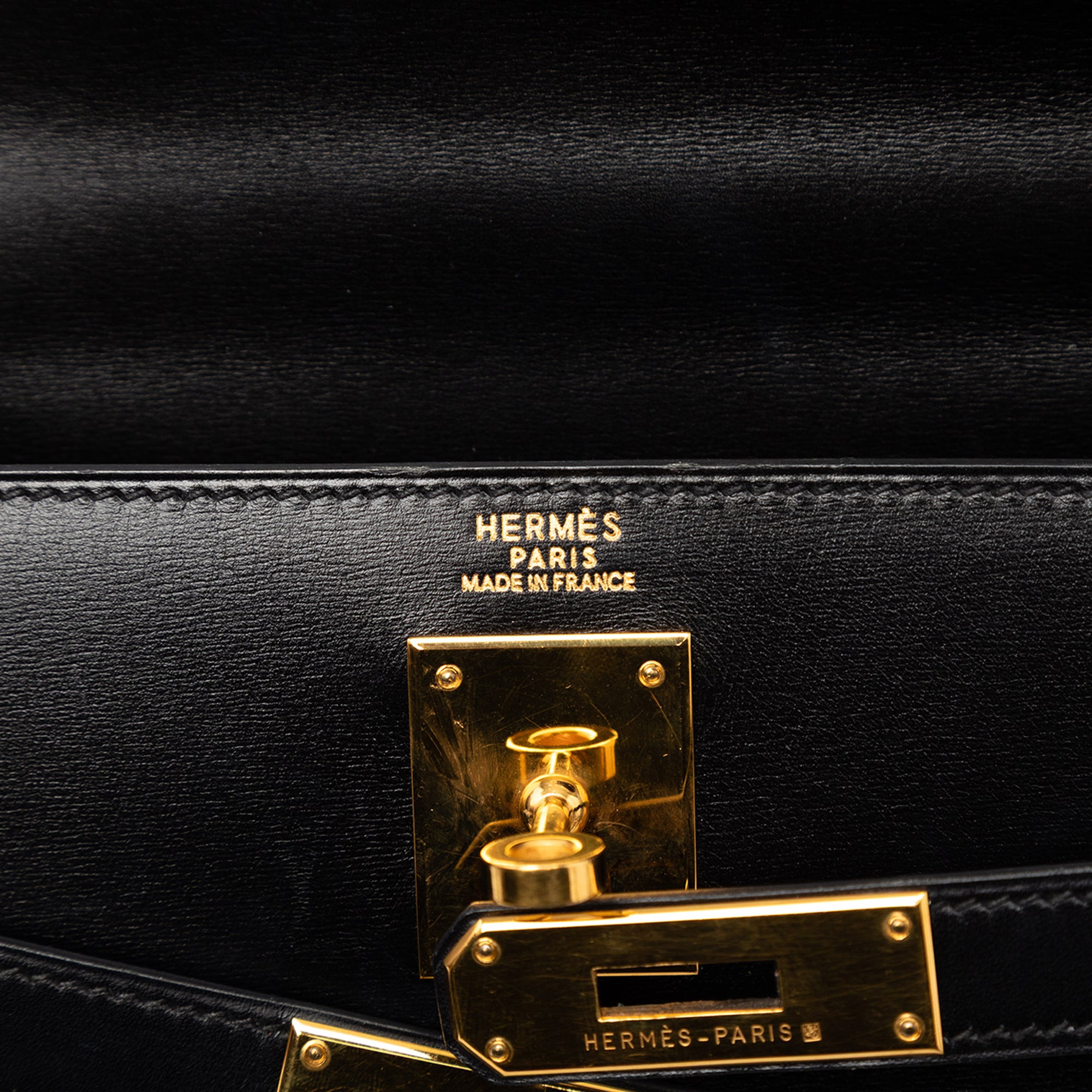 Hermès Box Calf Kelly Sellier 32 - image 5