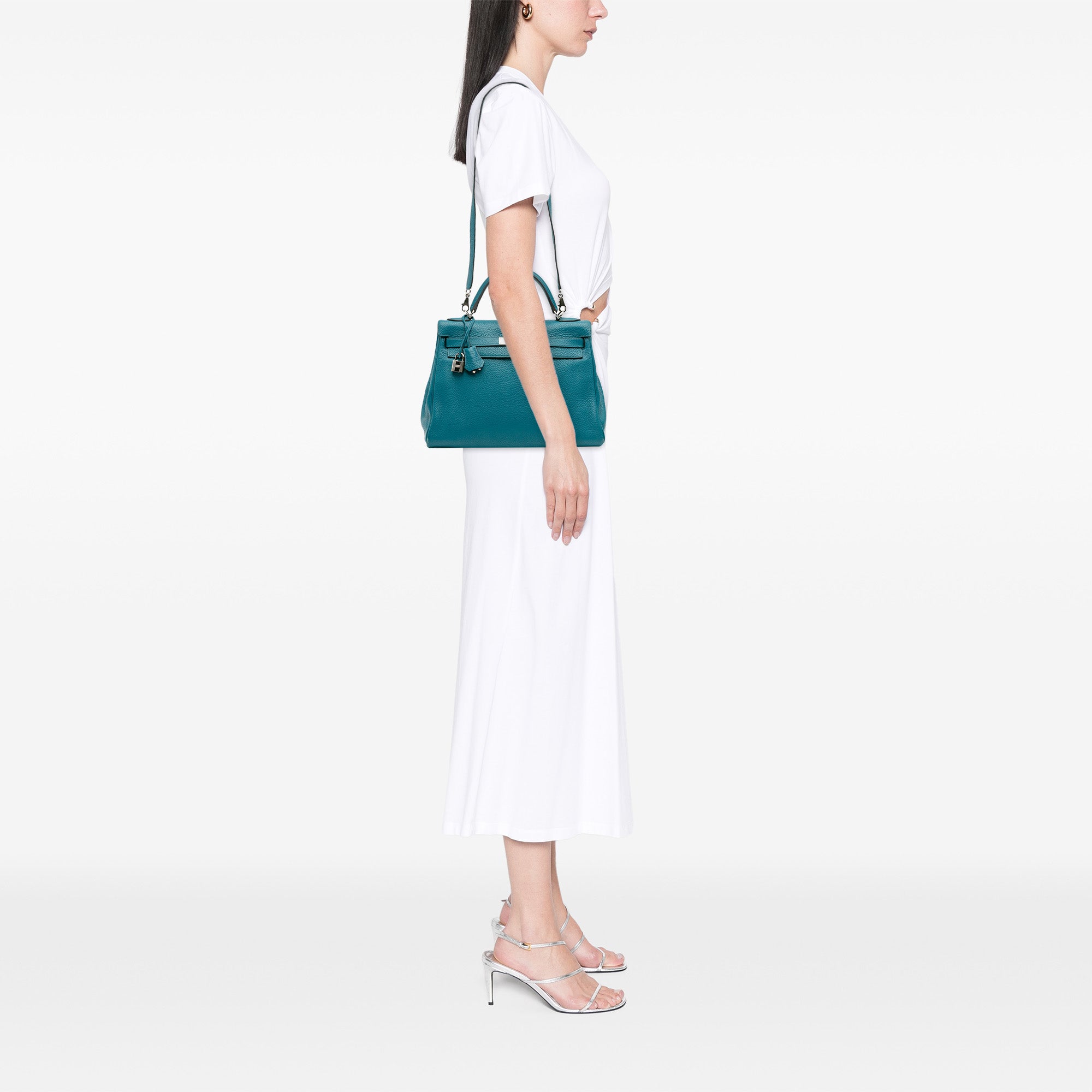 Hermès Clemence Kelly II Retourne 32 - image 12