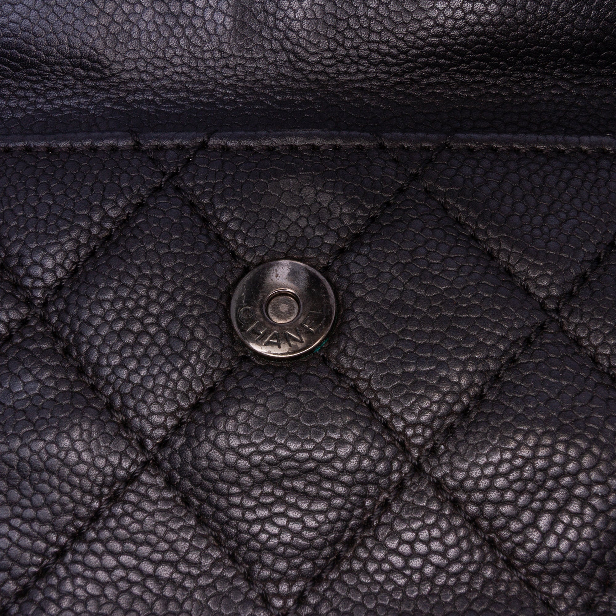 Chanel Large Quilted Caviar Now and Forever Flap - image 7