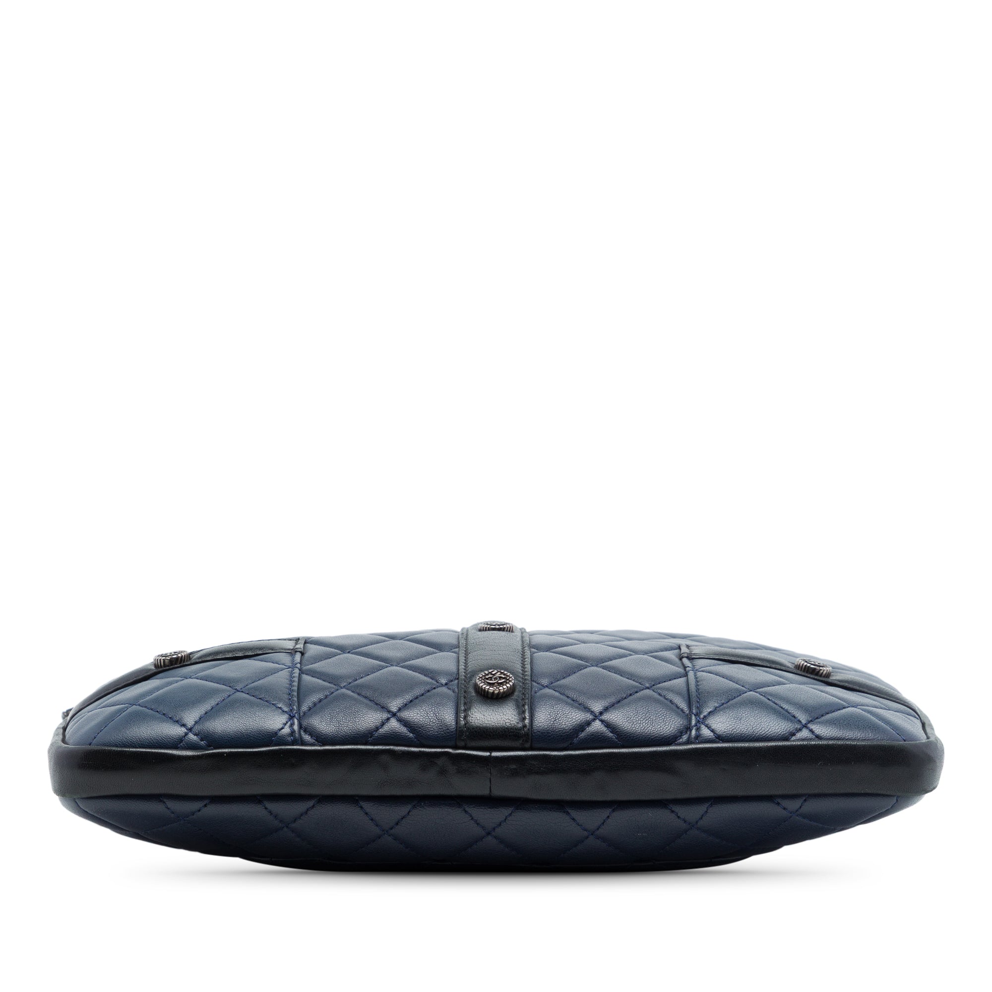 Chanel Small Quilted Lambskin Girl Clutch on Chain - image 3