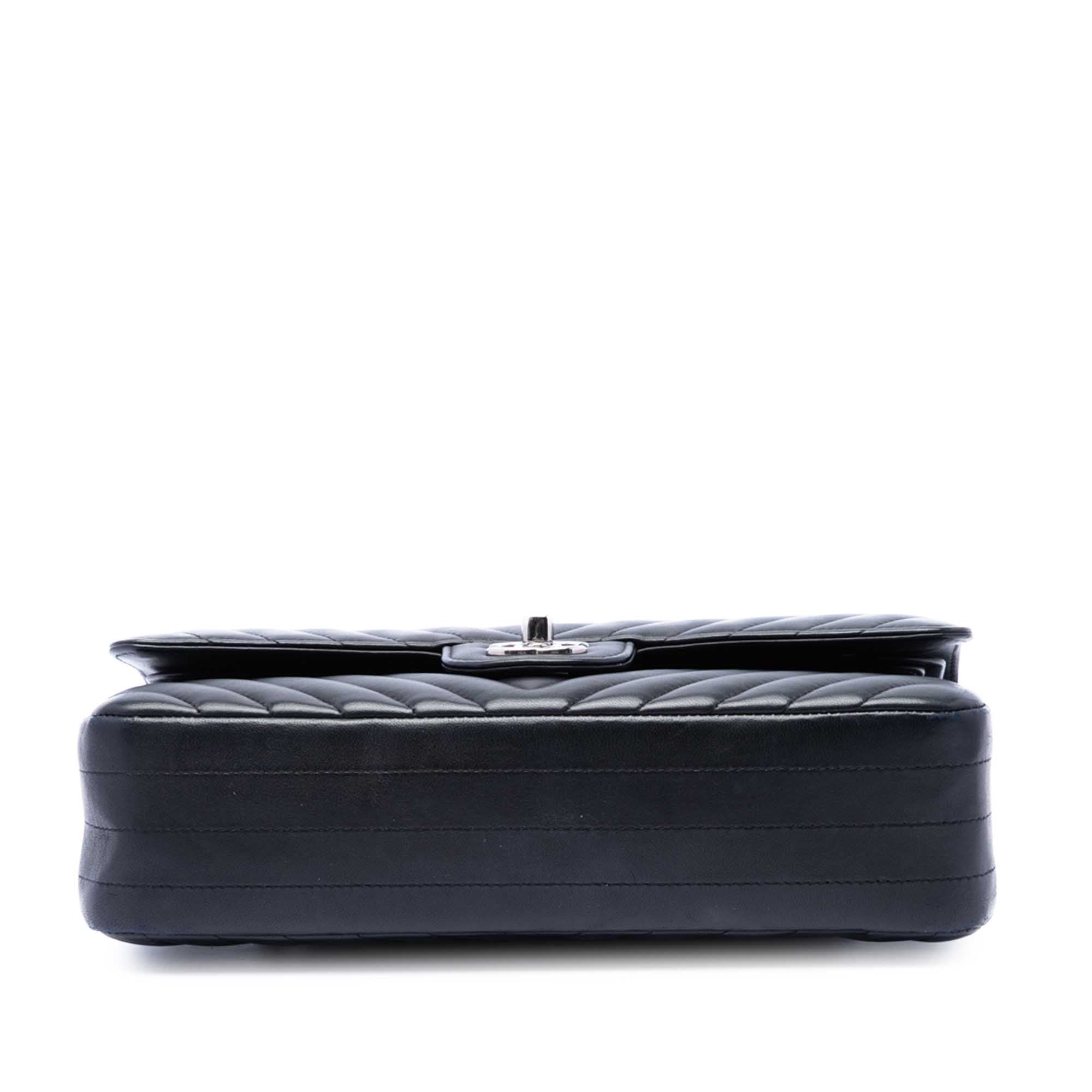 Chanel Medium Classic Chevron Lambskin Double Flap - image 3