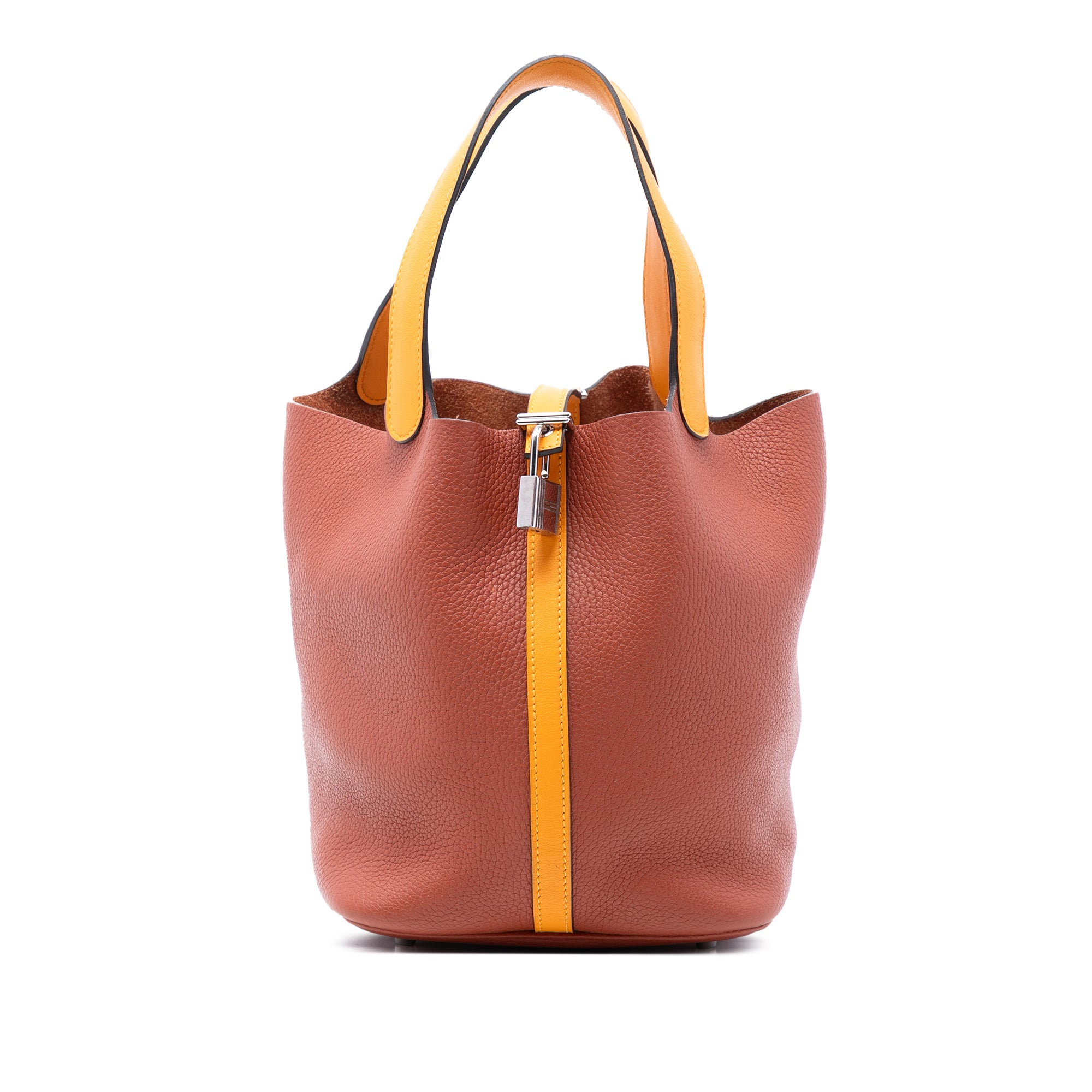 Hermès Bicolor Clemence and Swift Picotin Lock 22 - image 1