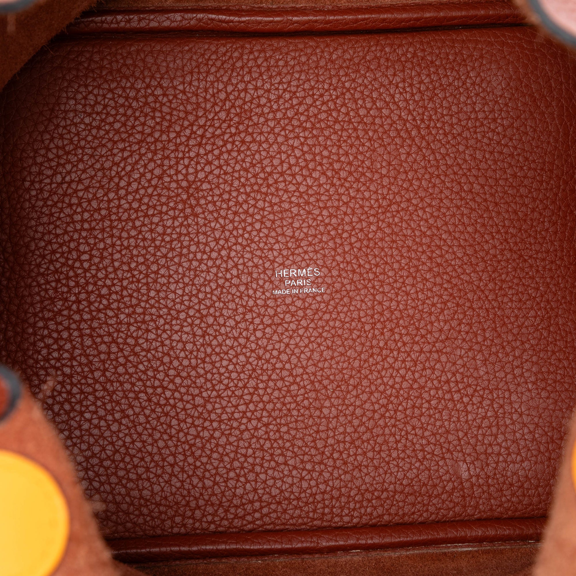 Hermès Bicolor Clemence and Swift Picotin Lock 22 - image 4