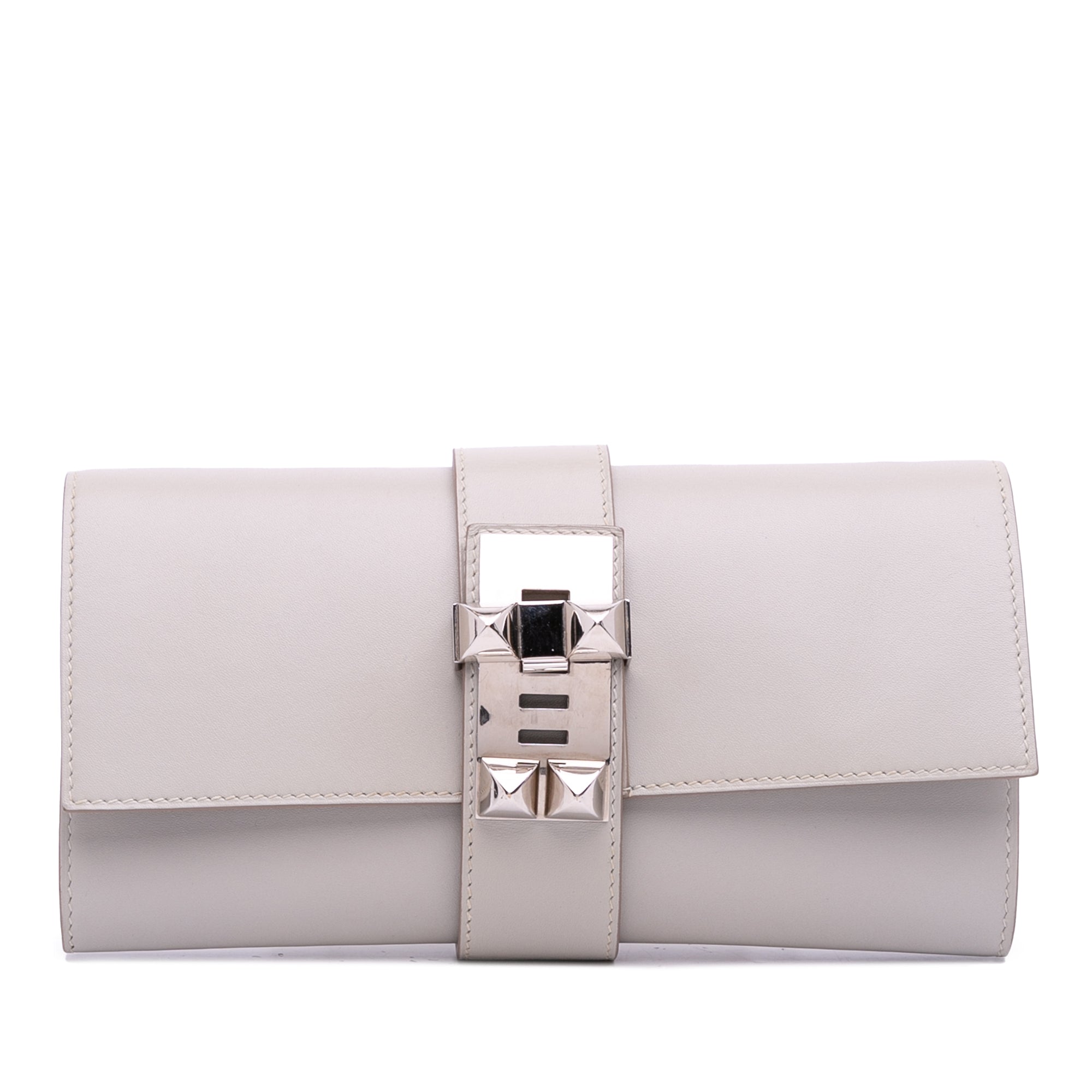 Hermès Tadelakt Medor Clutch 23 - image 1