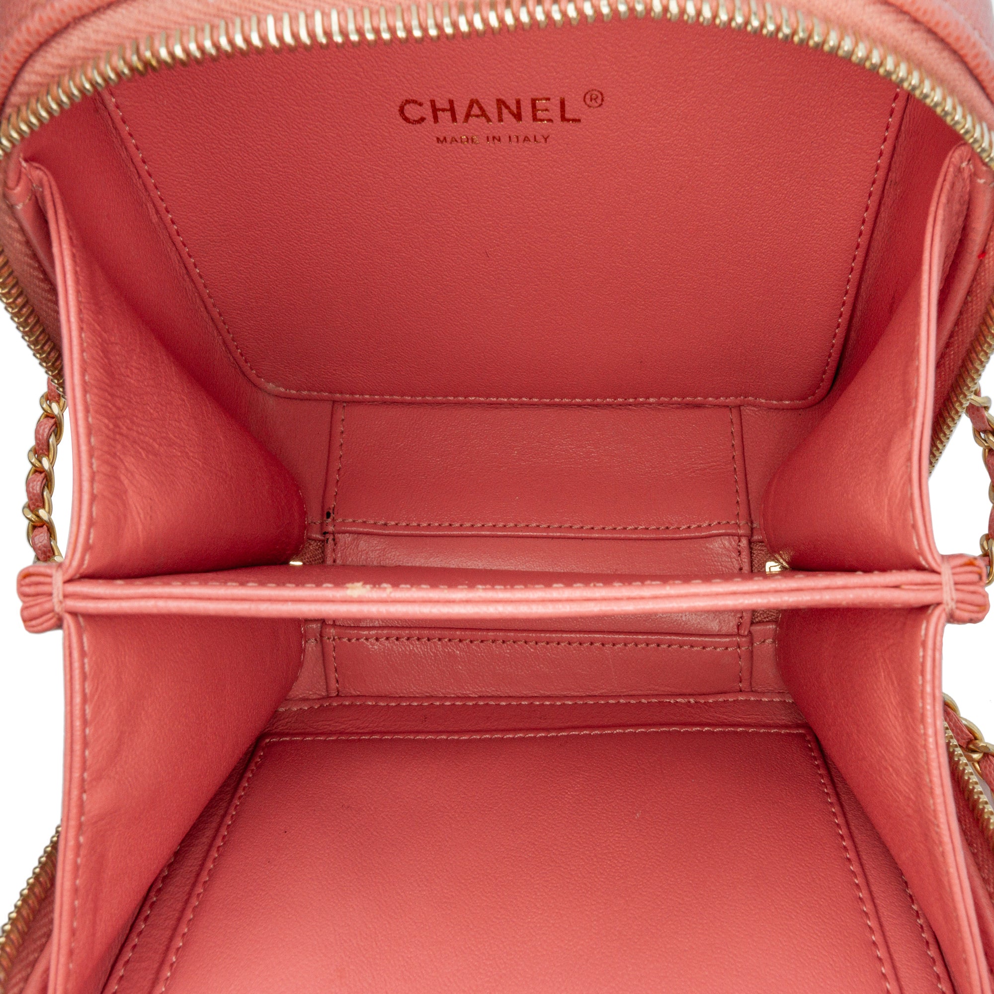 Chanel Small Caviar CC Filigree Vanity Case - image 4