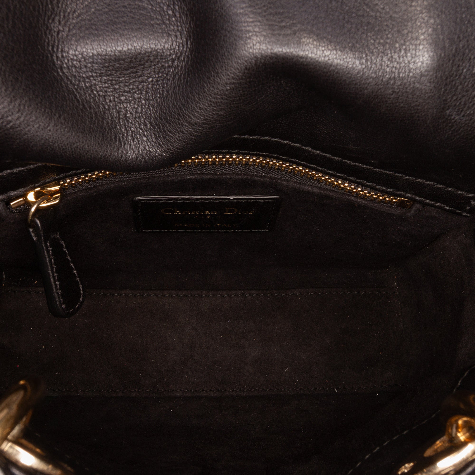 Dior Mini Calfskin Beaded Embroidered Lady Dior - image 4
