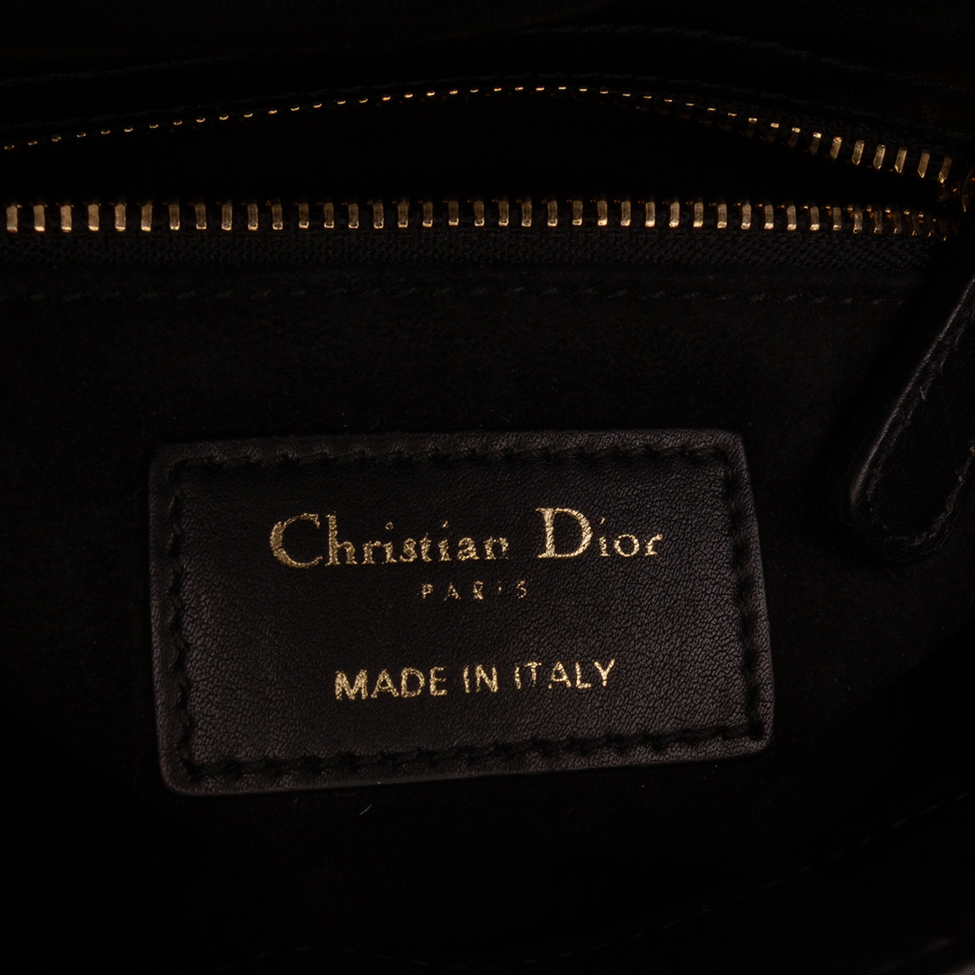 Dior Mini Calfskin Beaded Embroidered Lady Dior - image 5
