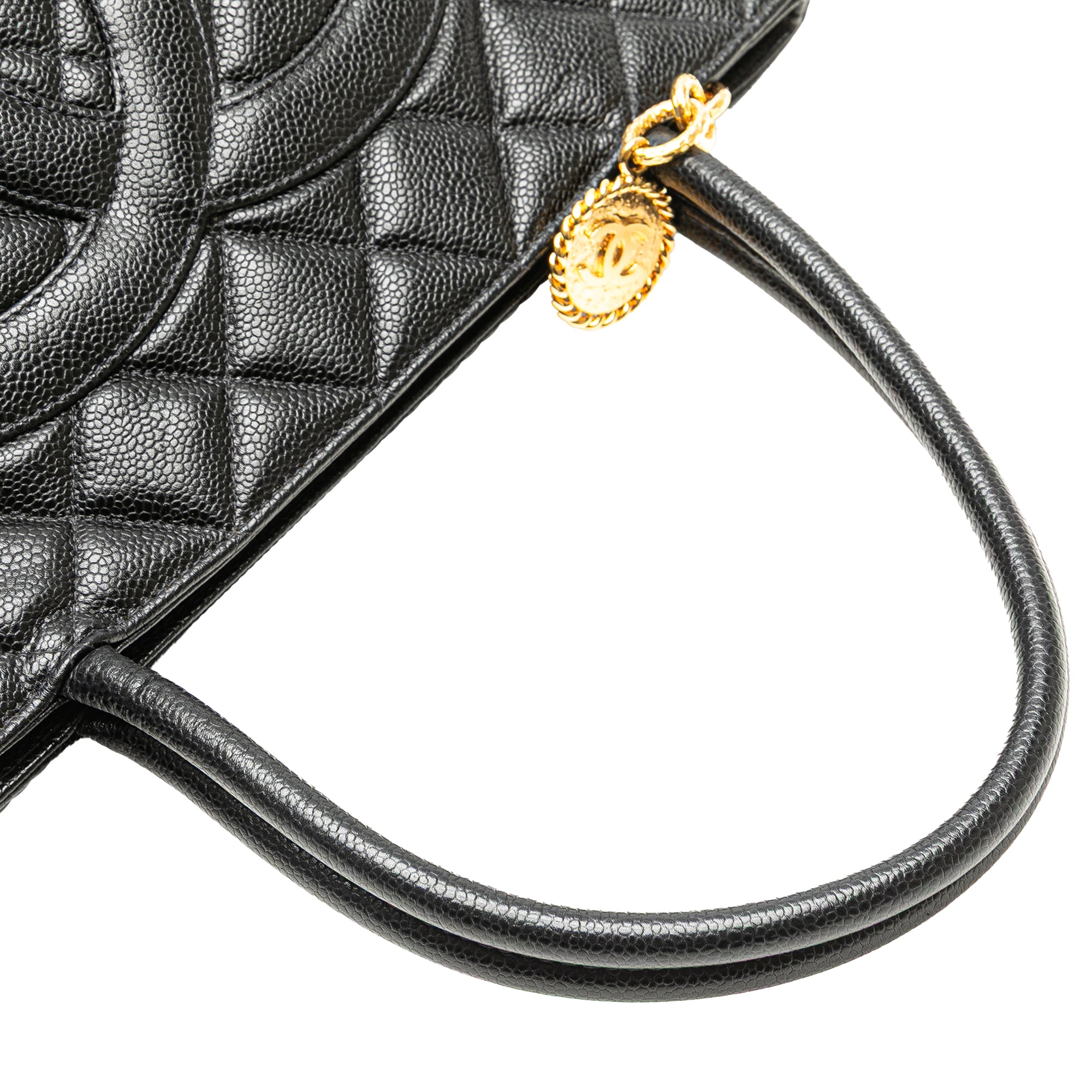 Chanel Caviar Medallion Tote - image 11
