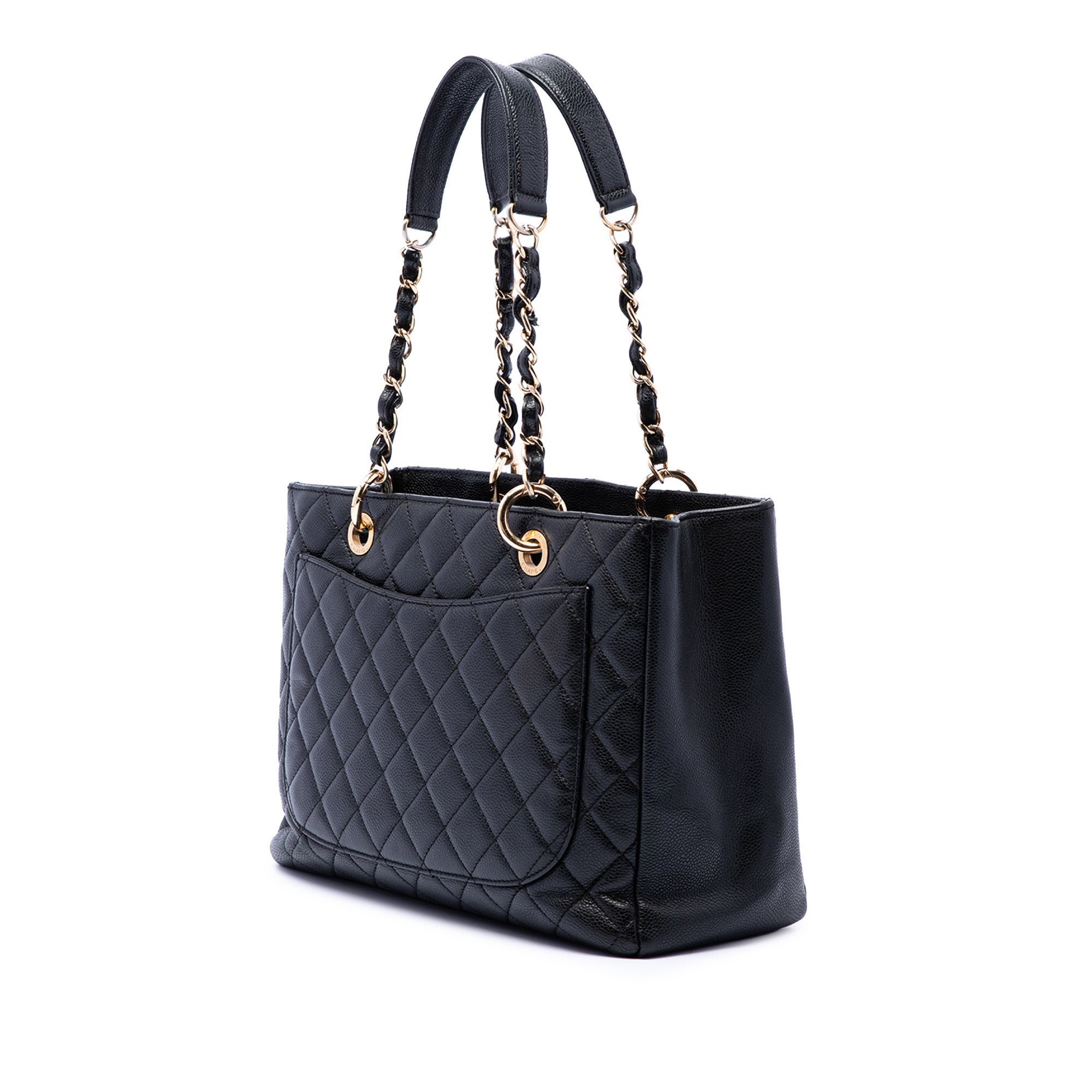 Chanel Caviar Grand Shopping Tote - image 2