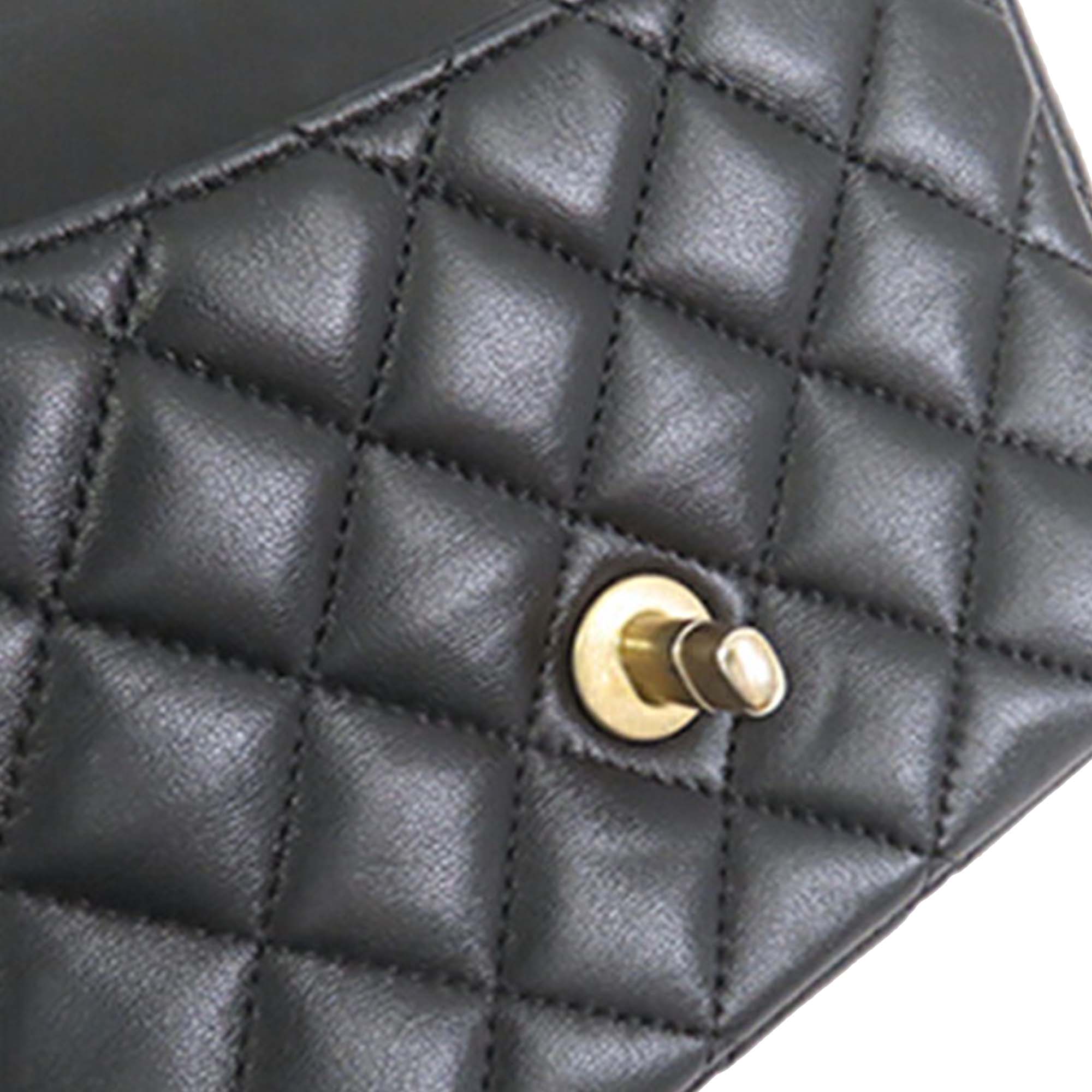 Chanel Mini Square Classic Lambskin Casino Royale Charms Single Flap - image 15