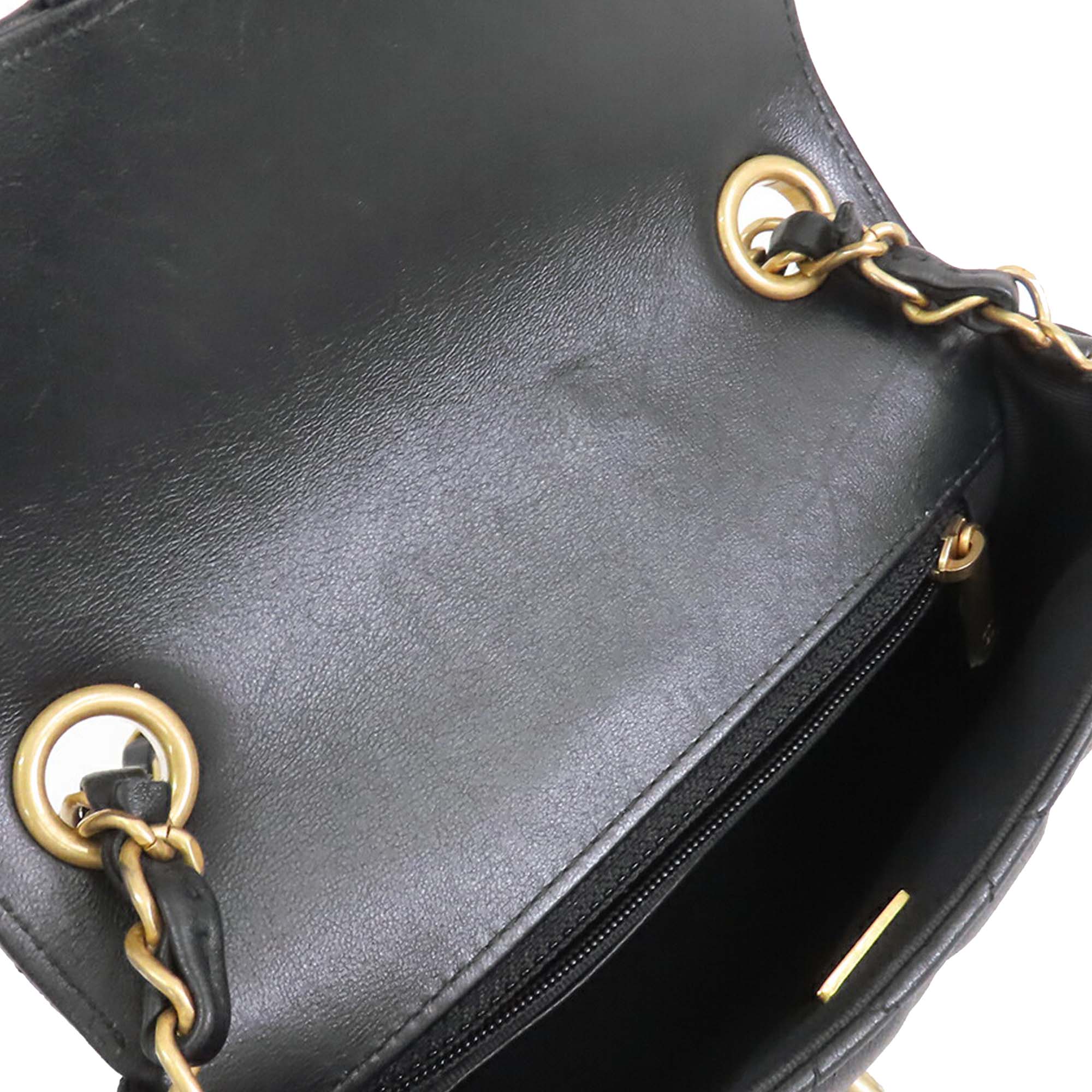 Chanel Mini Square Classic Lambskin Casino Royale Charms Single Flap - image 4