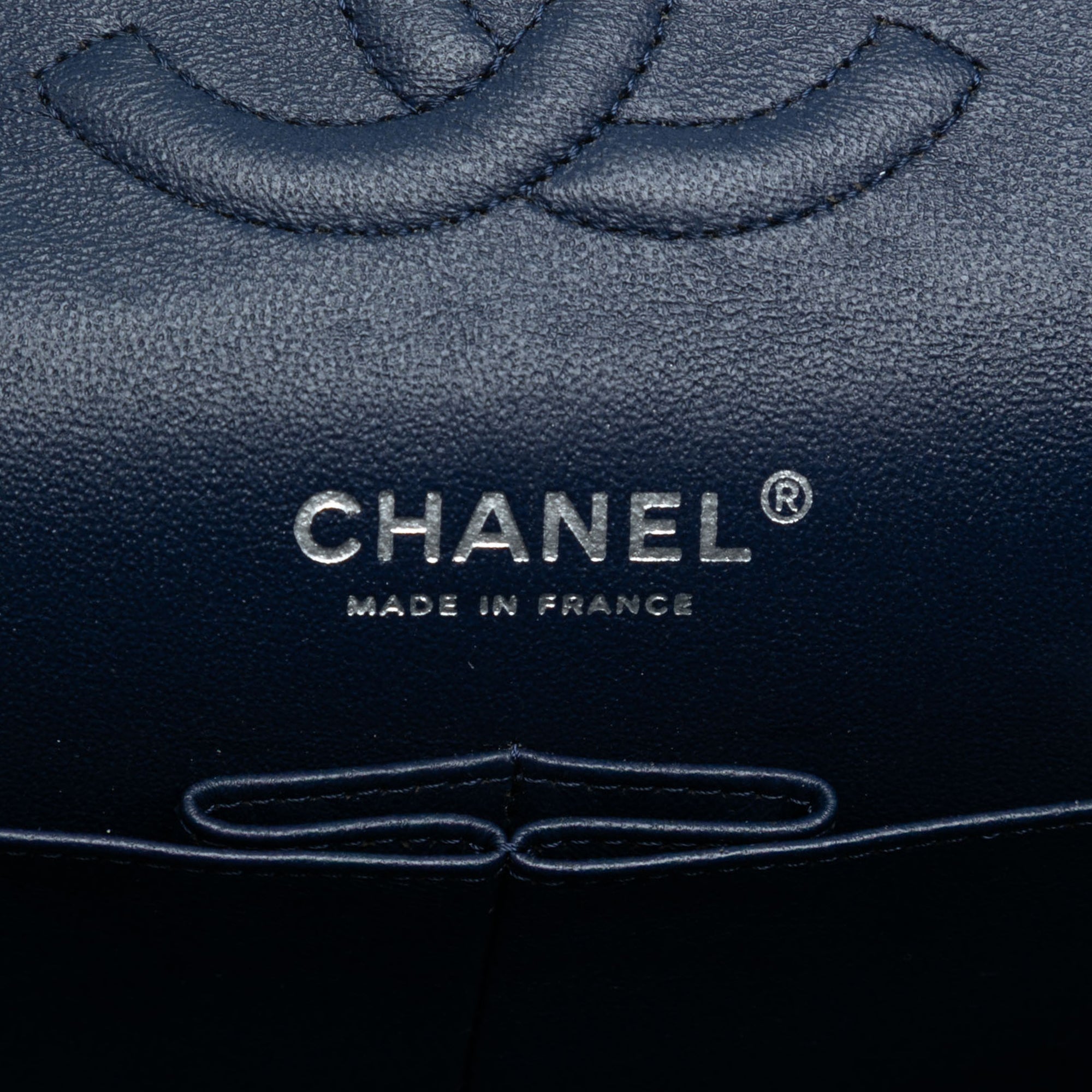Chanel Medium Classic Tricolor Lambskin Double Flap - image 5