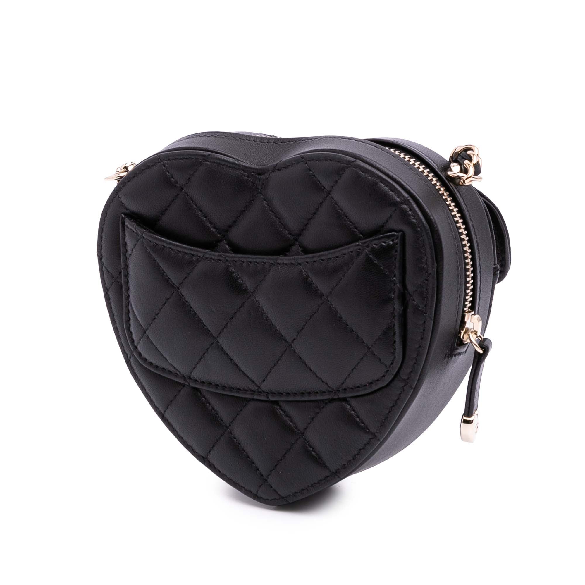 Chanel Mini Lambskin CC in Love Heart Crossbody - image 2