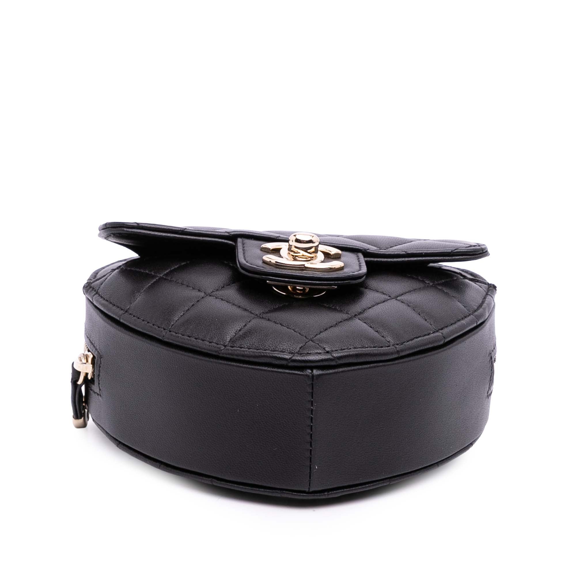 Chanel Mini Lambskin CC in Love Heart Crossbody - image 3