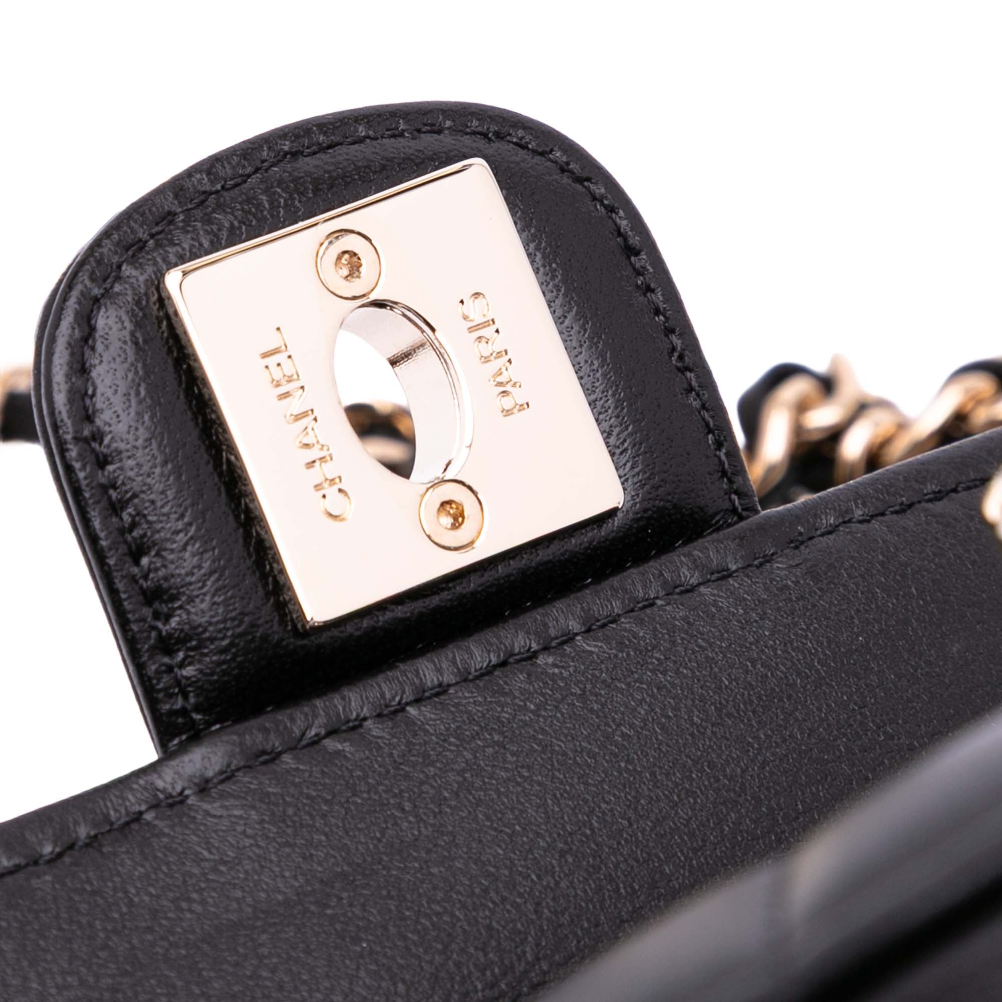 Chanel Mini Lambskin CC in Love Heart Crossbody - image 8