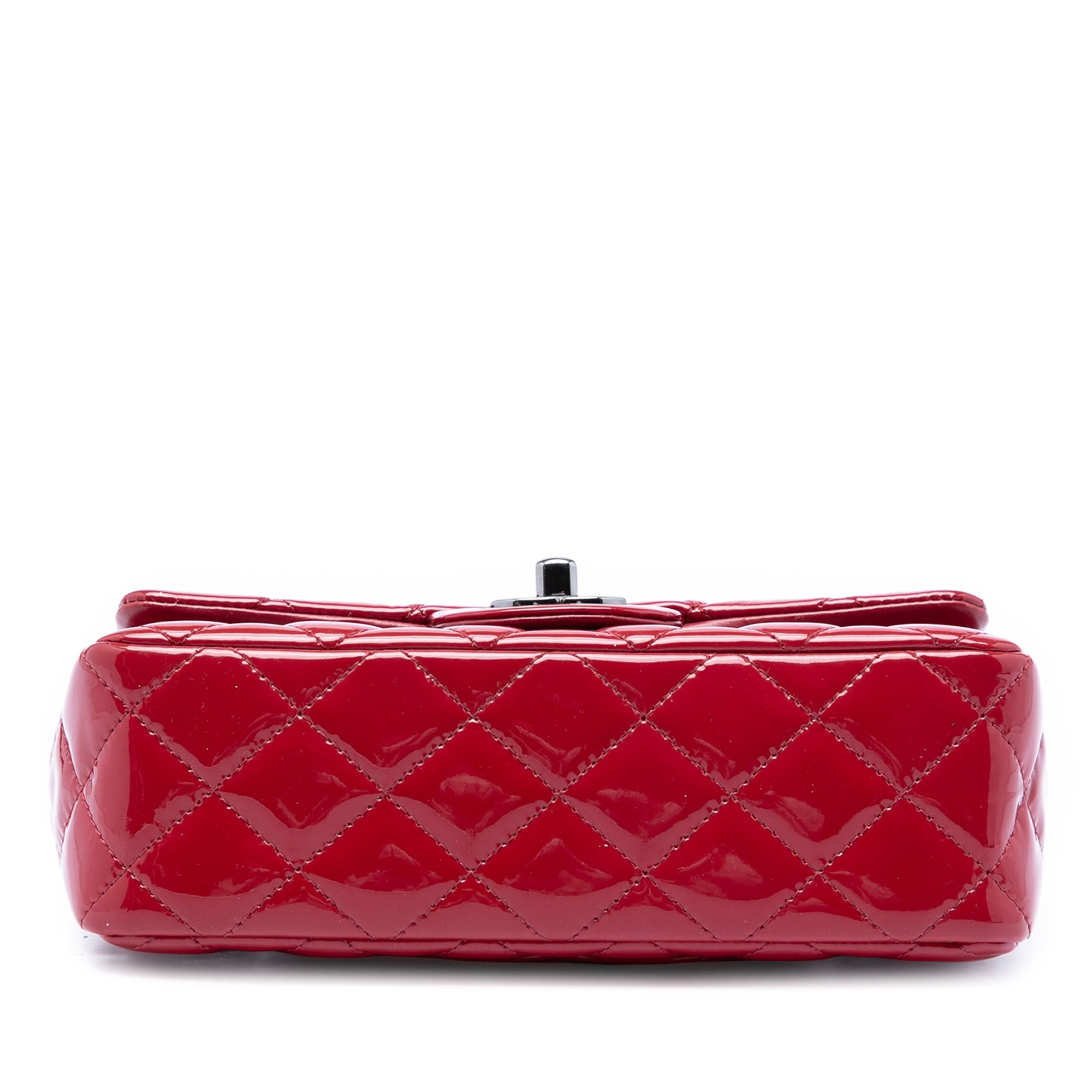 Chanel Mini Rectangular Classic Patent Single Flap - image 3
