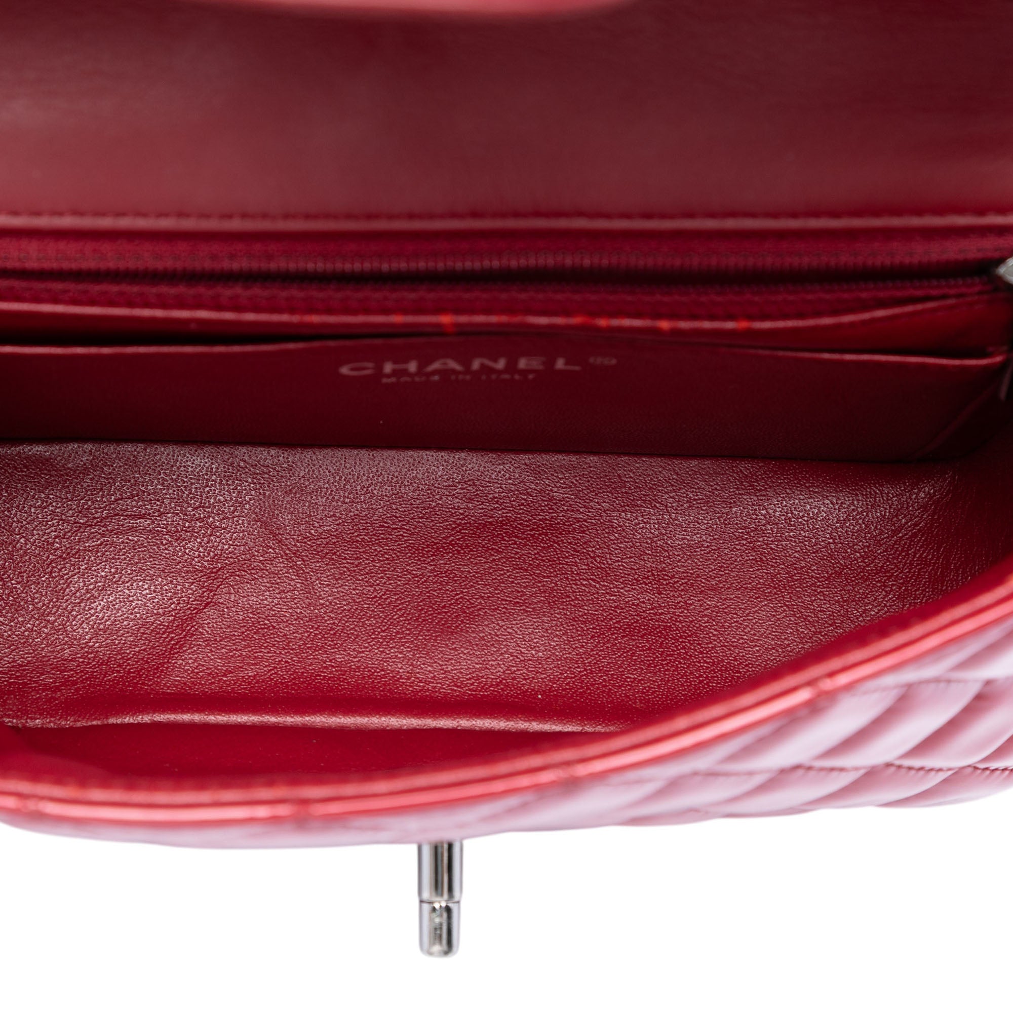 Chanel Mini Rectangular Classic Patent Single Flap - image 4