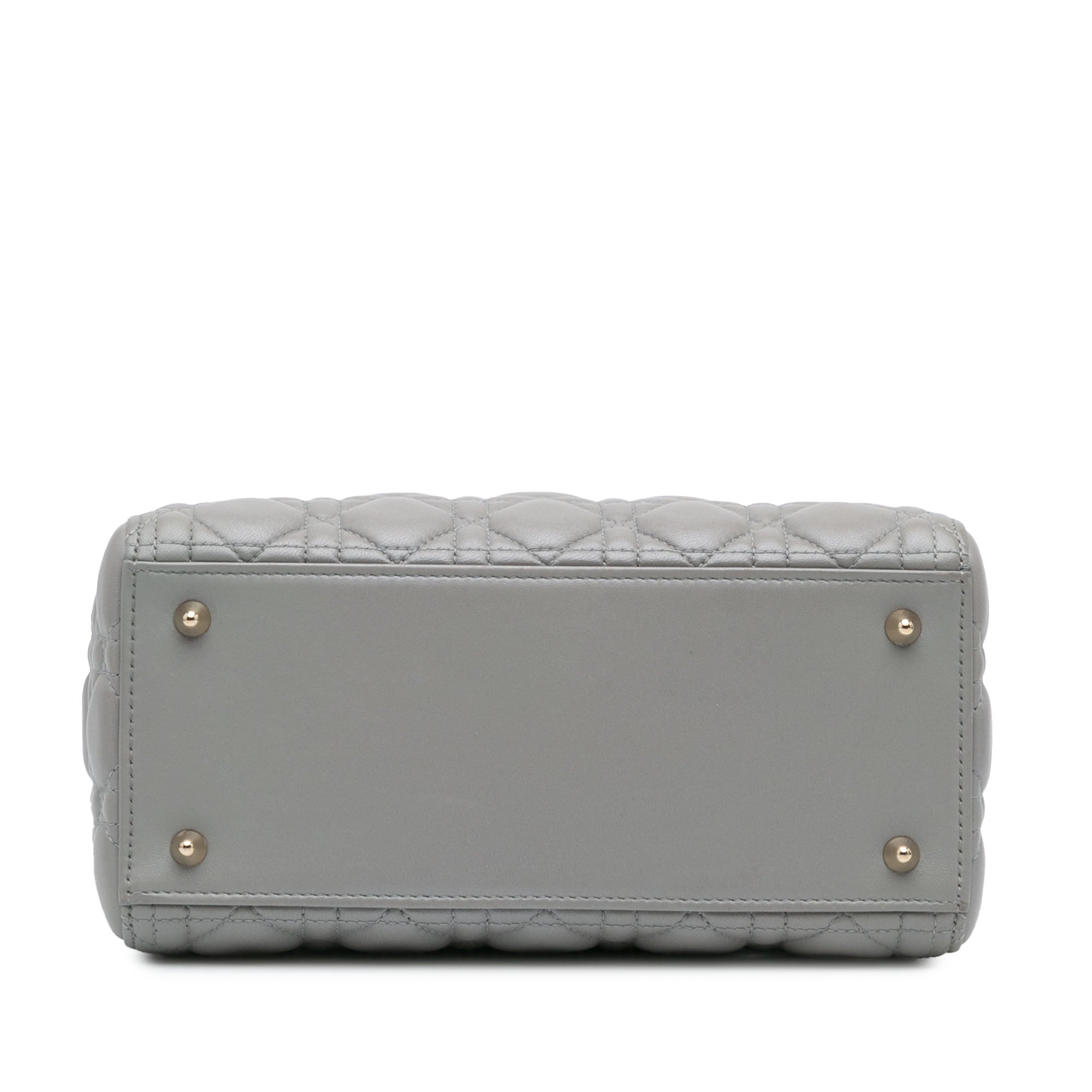 Dior Medium Lambskin Cannage Lady Dior - image 3