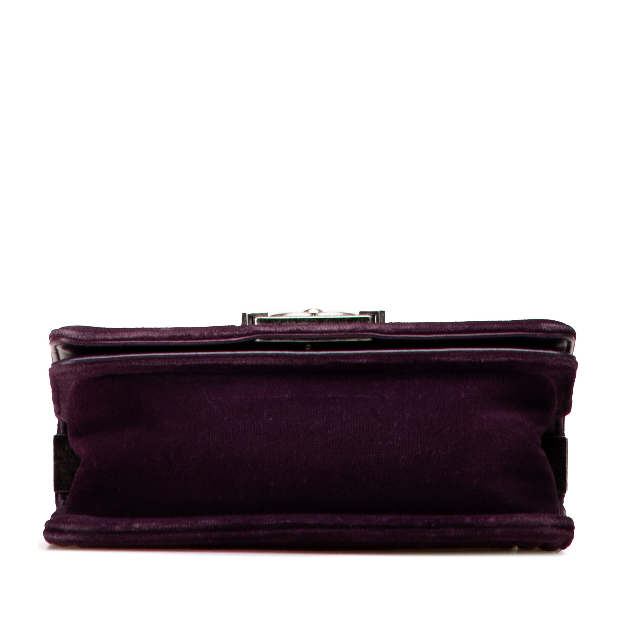 Chanel Small Quilted Velvet Boy Flap - image 3