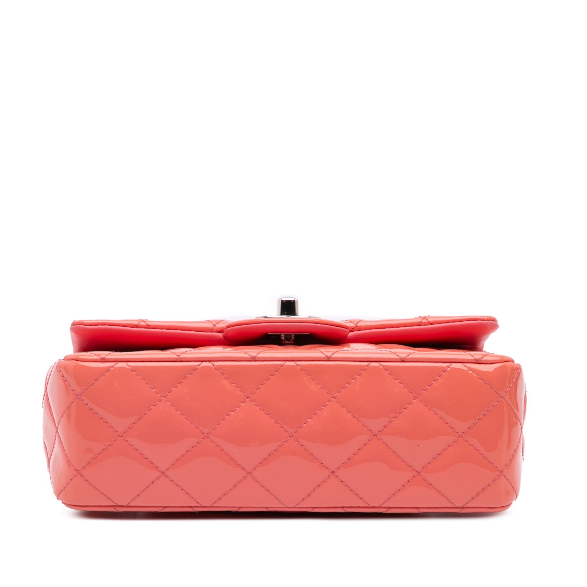 Chanel Mini Rectangular Classic Patent Single Flap - image 3