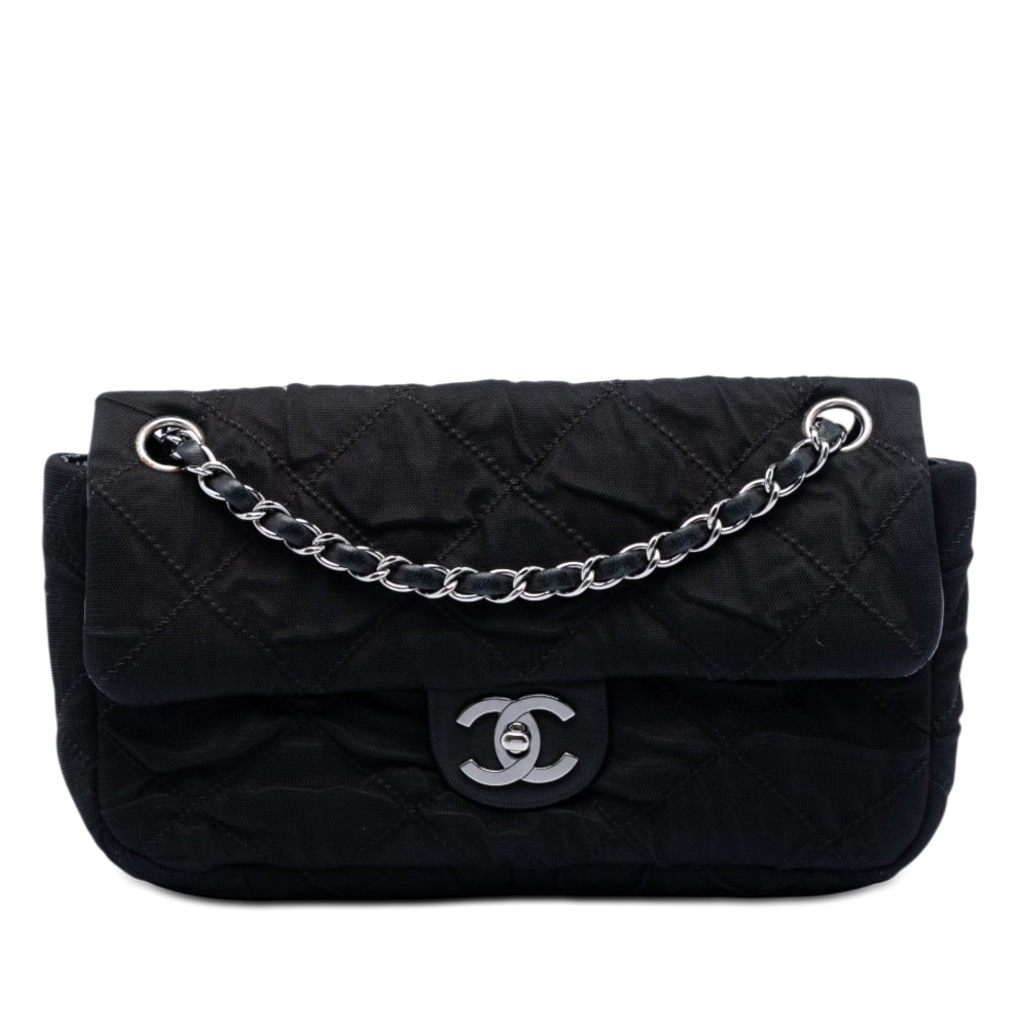 Chanel CC Ultra Stitch Mesh Flap - image 1