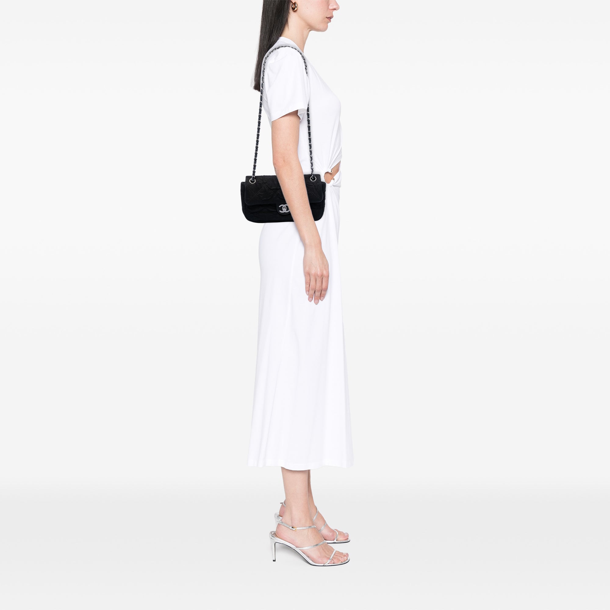 Chanel CC Ultra Stitch Mesh Flap - image 5