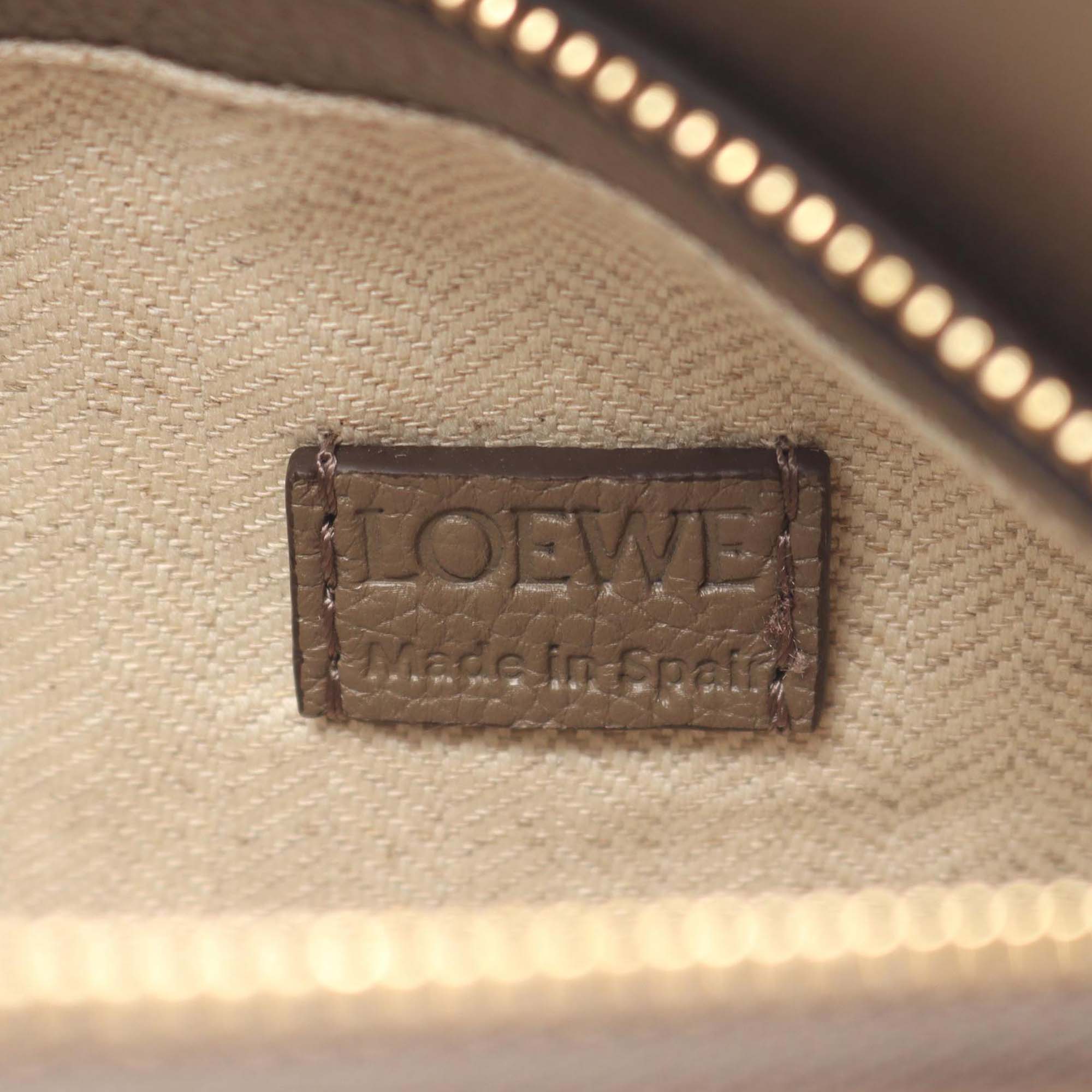 LOEWE Mini Calfskin Puzzle Edge Satchel - image 4