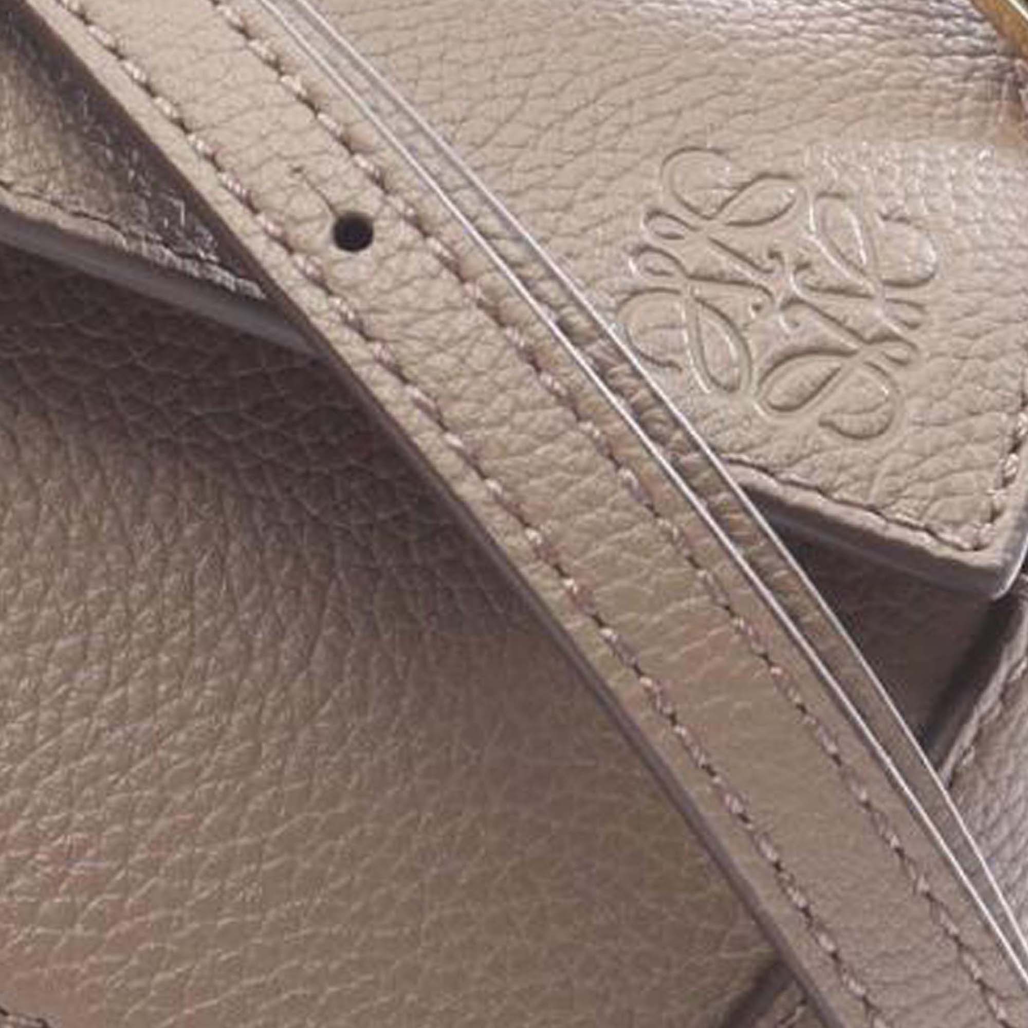 LOEWE Mini Calfskin Puzzle Edge Satchel - image 5