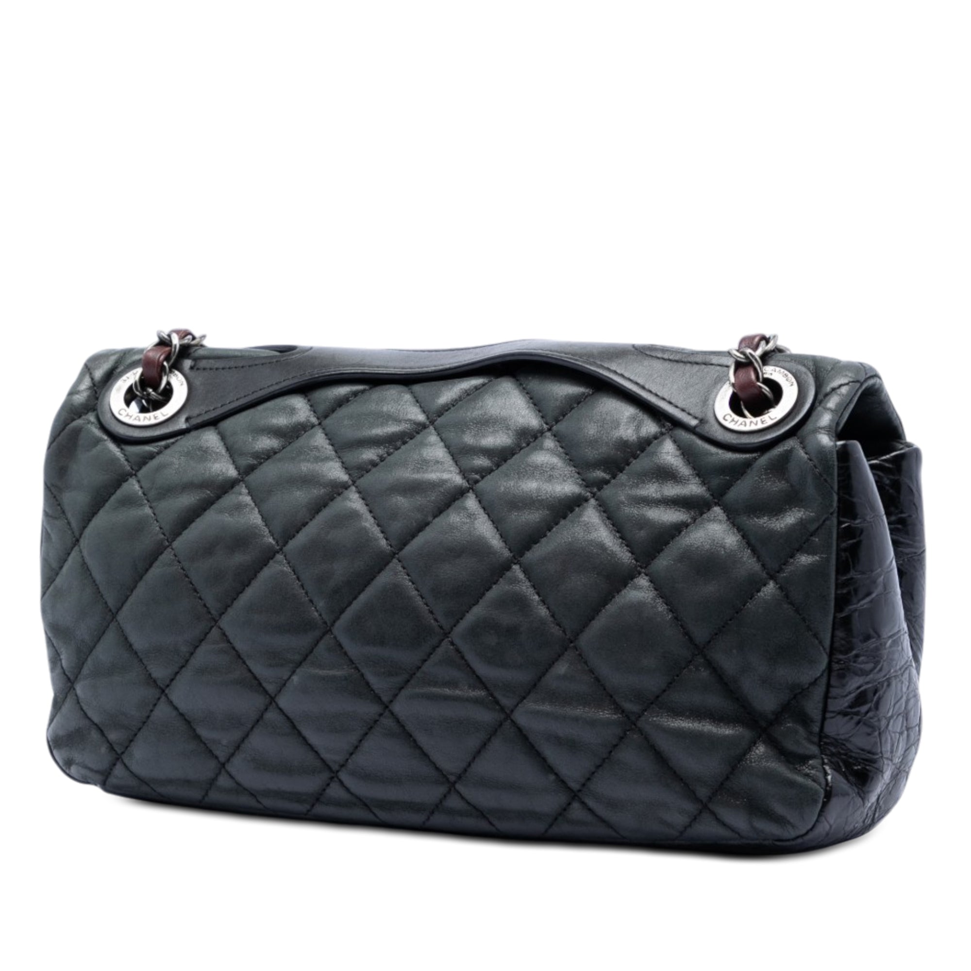 Chanel Medium Iridescent Calfskin In The Mix Flap - image 2