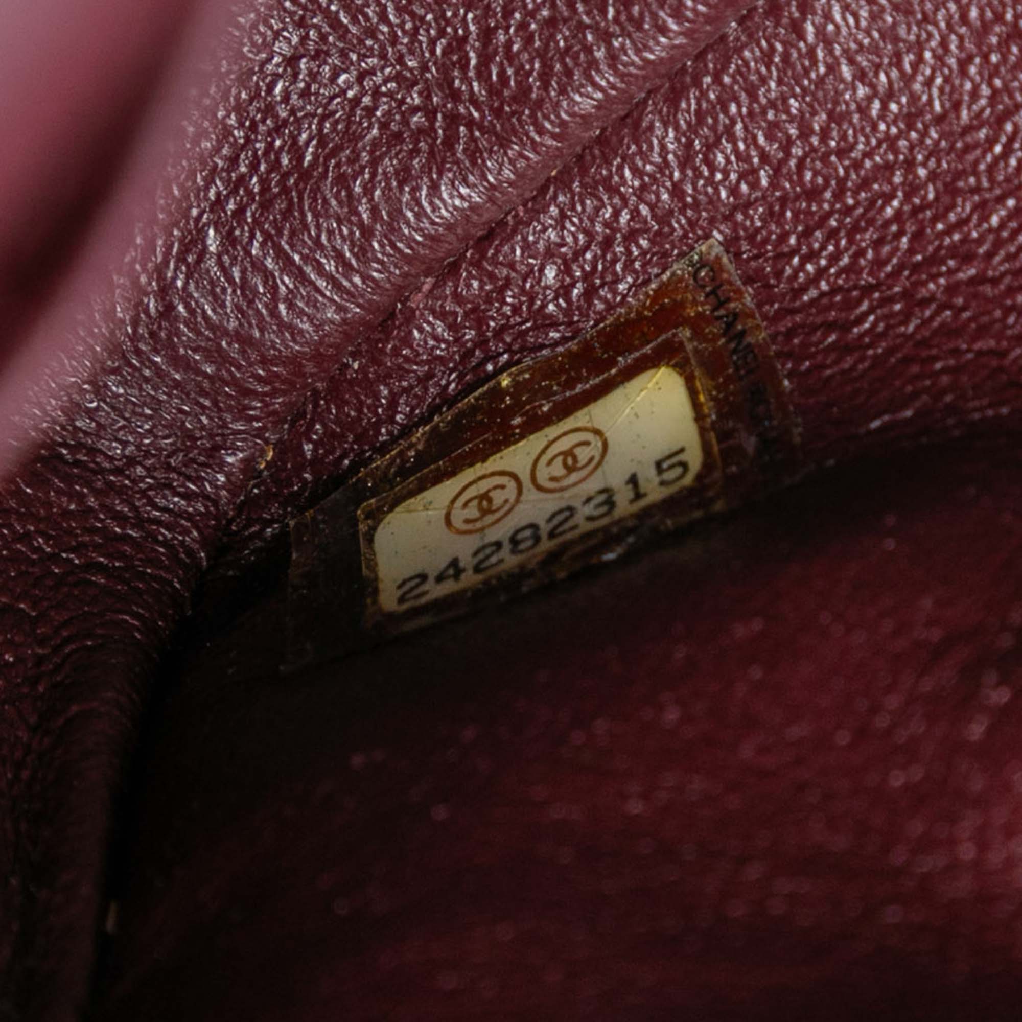 Chanel Medium Classic Chevron Lambskin Double Flap - image 6