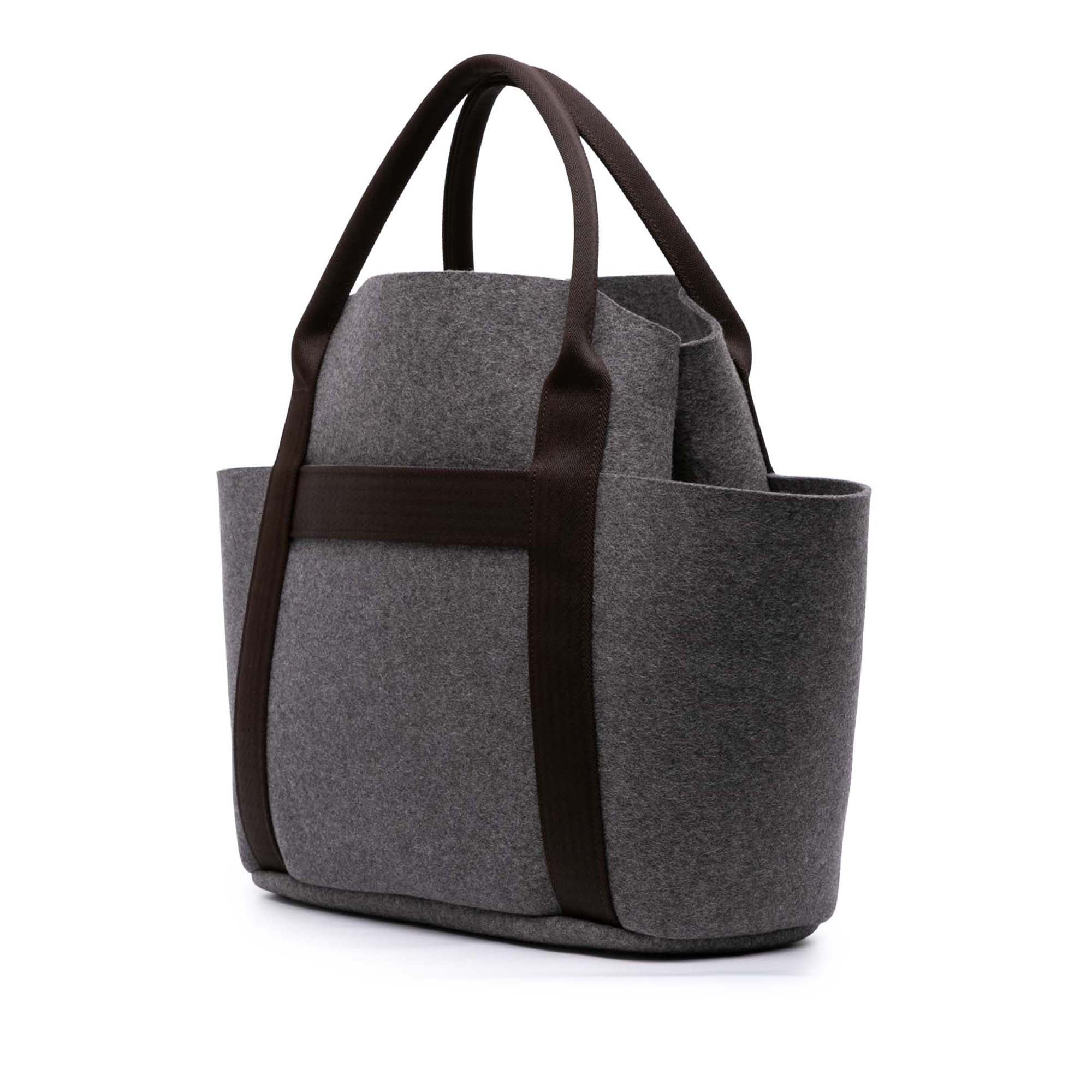 Hermès Feutre Sac de Pansage Groom Bag - image 2