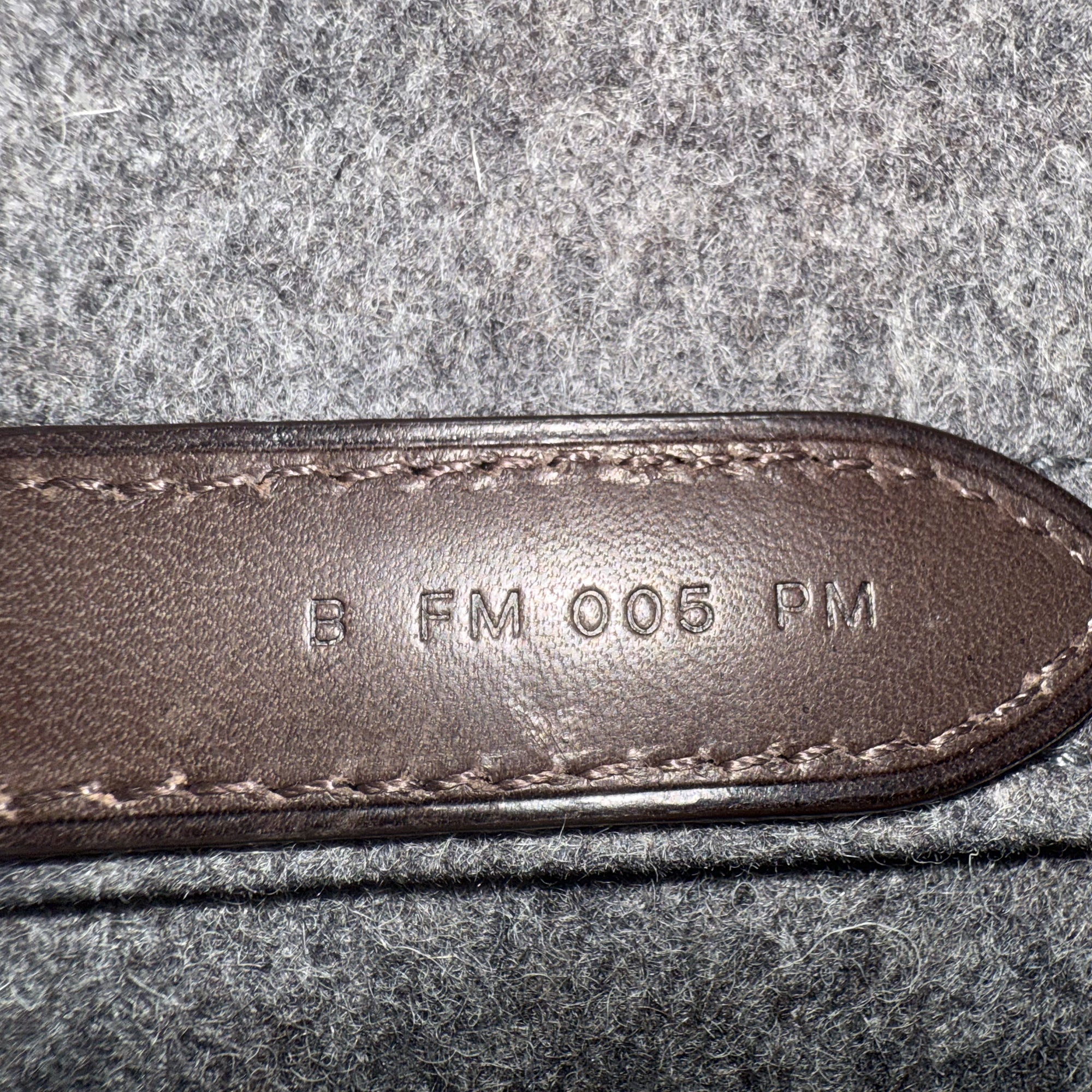 Hermès Feutre Sac de Pansage Groom Bag - image 5