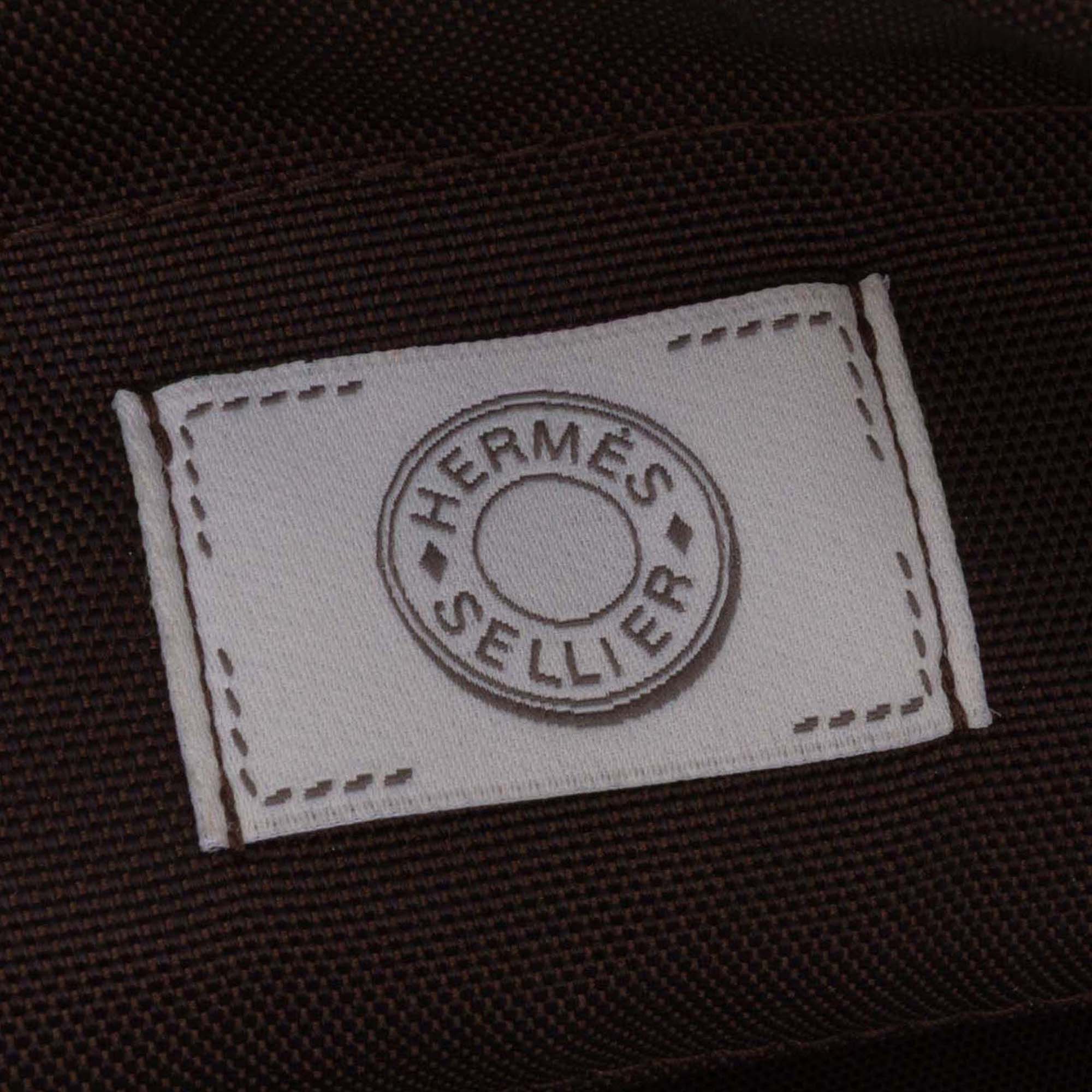 Hermès Feutre Sac de Pansage Groom Bag - image 7