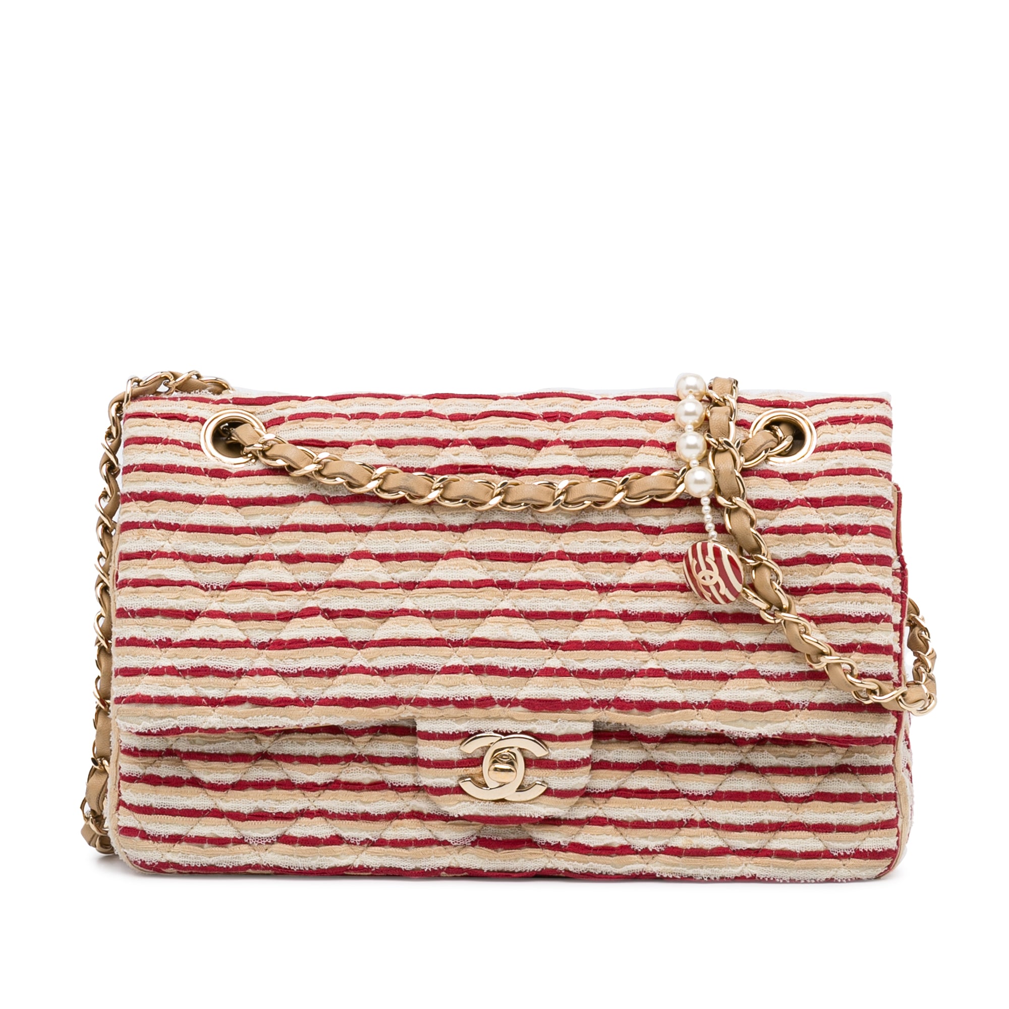 Chanel Medium Classic Jersey Coco Sailor Double Flap - image 1
