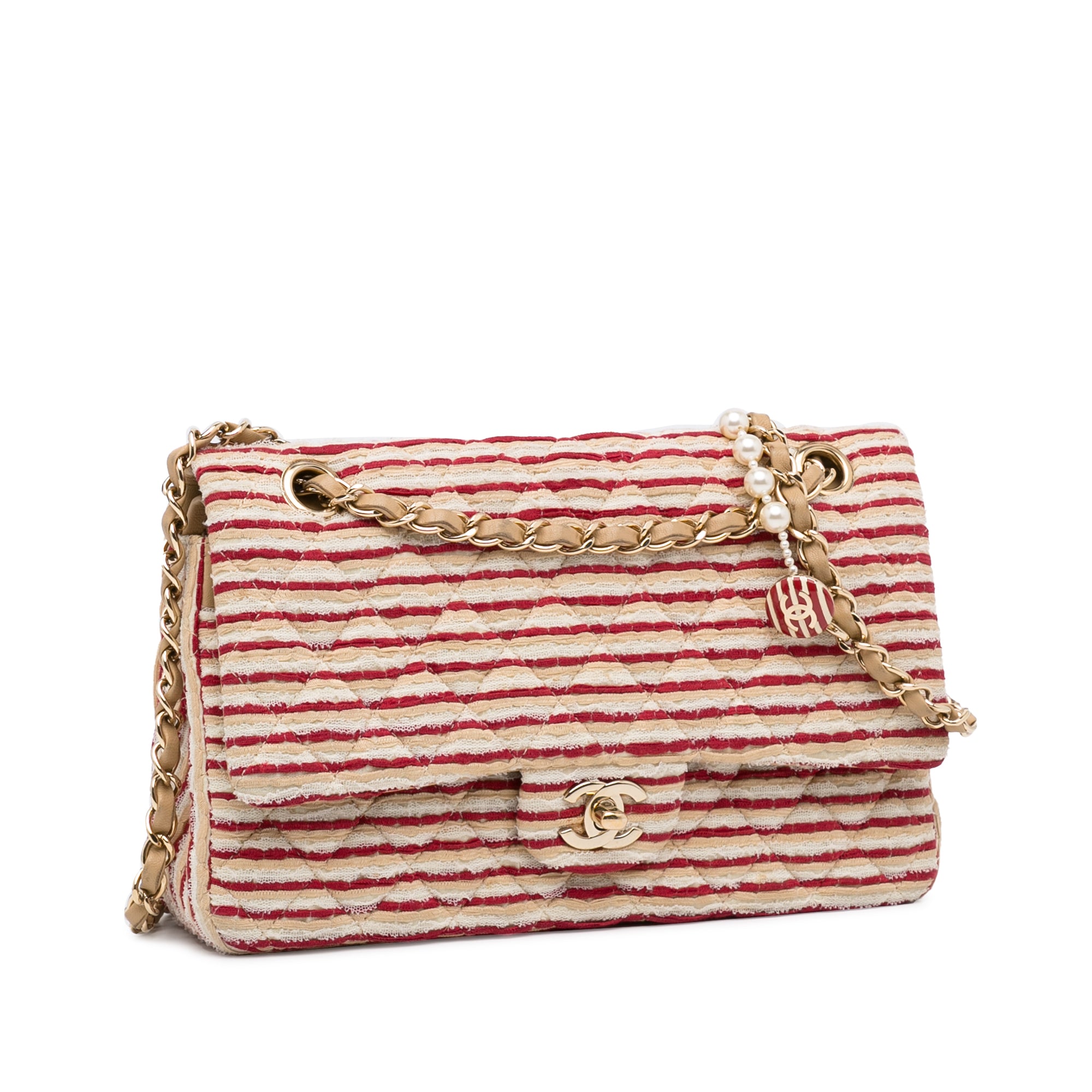 Chanel Medium Classic Jersey Coco Sailor Double Flap - image 2