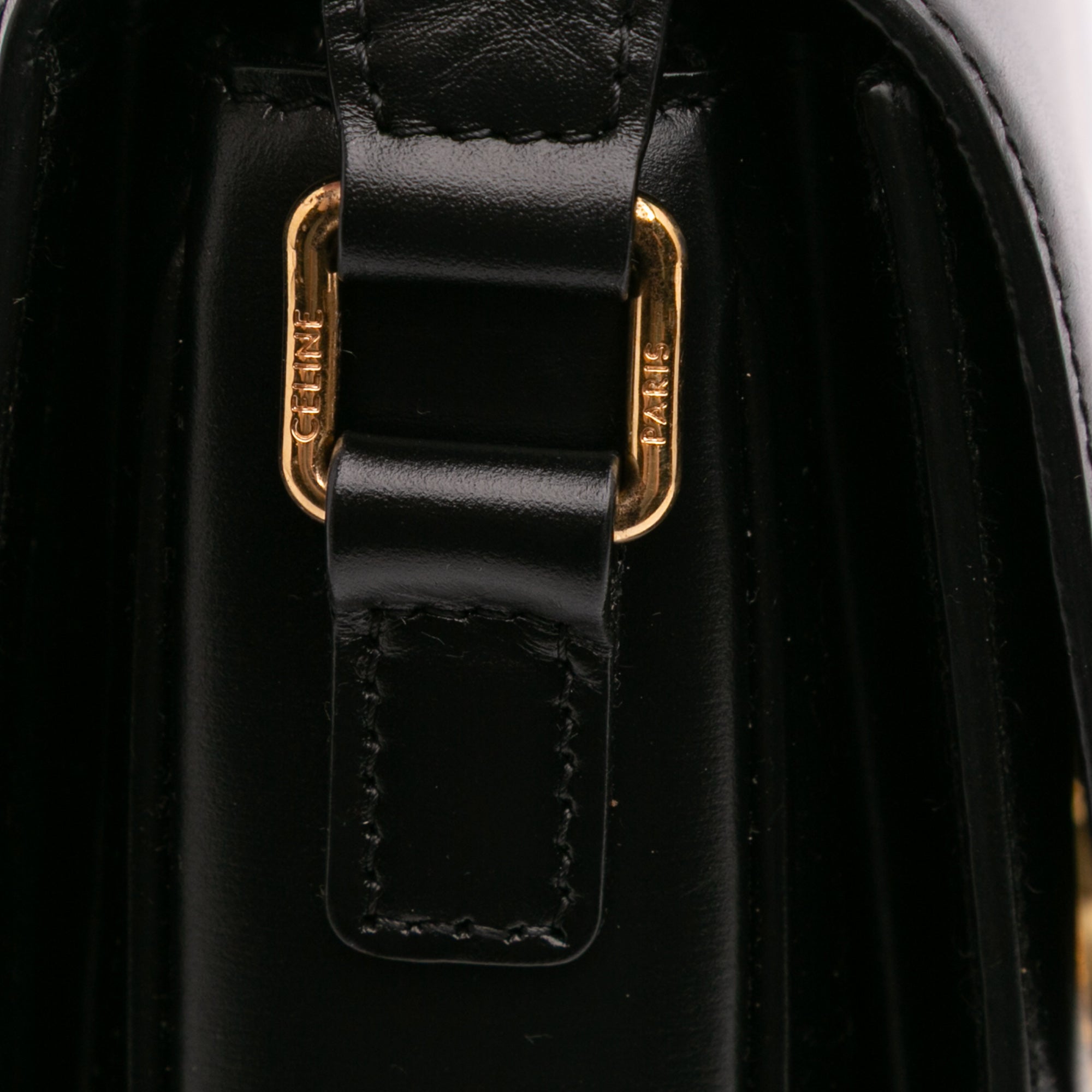 Celine Large Shiny Calfskin Triomphe Crossbody - image 9