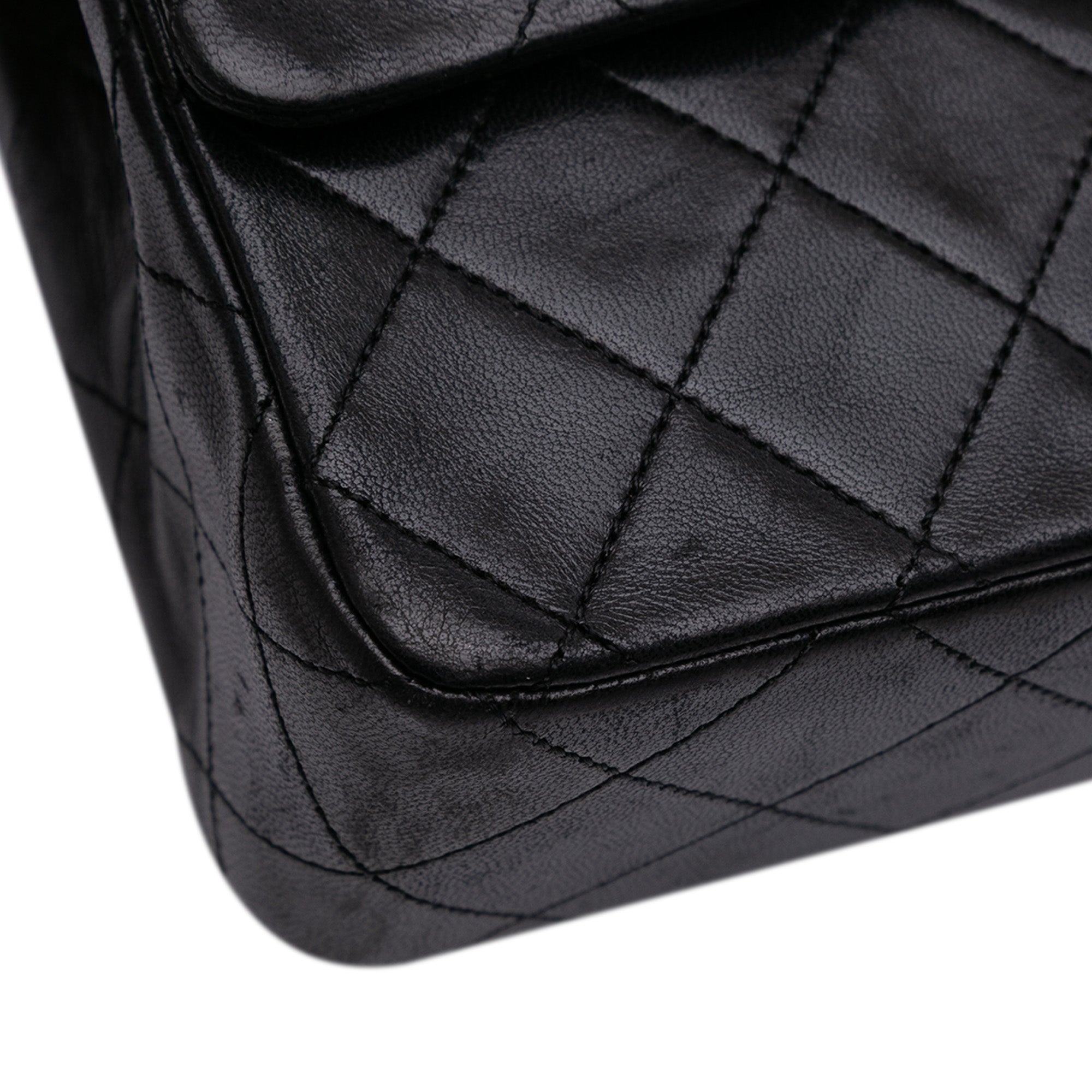 Chanel Small Classic Lambskin Double Flap - image 7