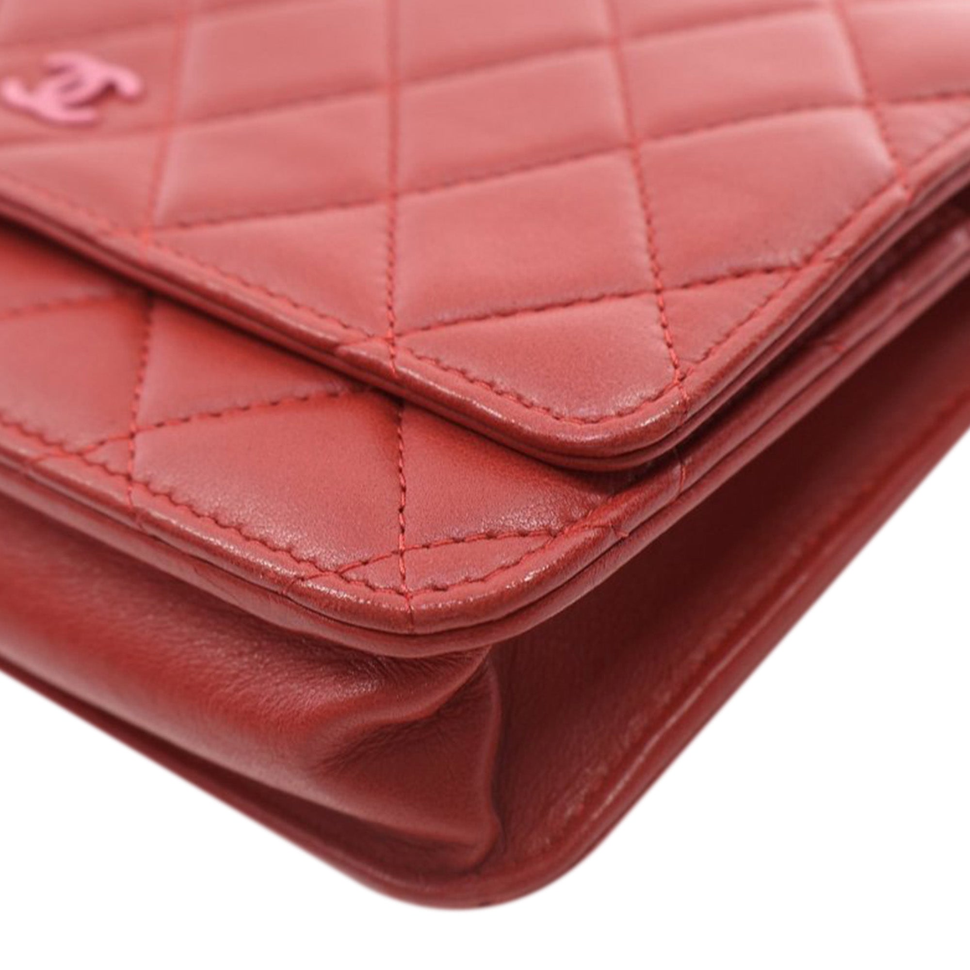 Chanel Classic Lambskin Wallet on Chain - image 10