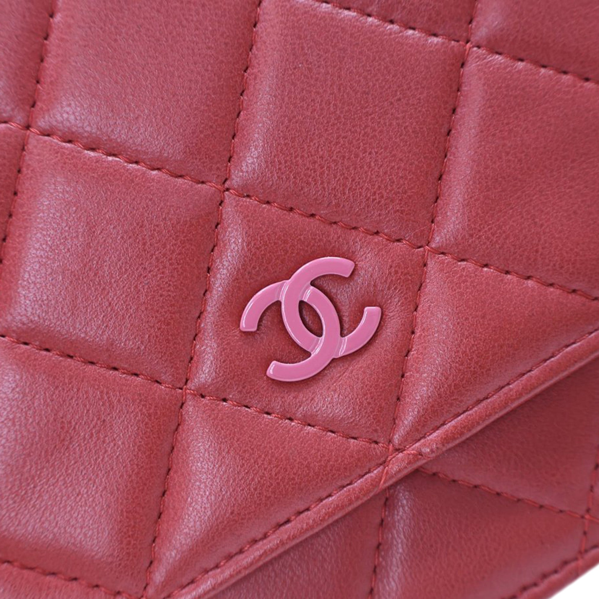 Chanel Classic Lambskin Wallet on Chain - image 11