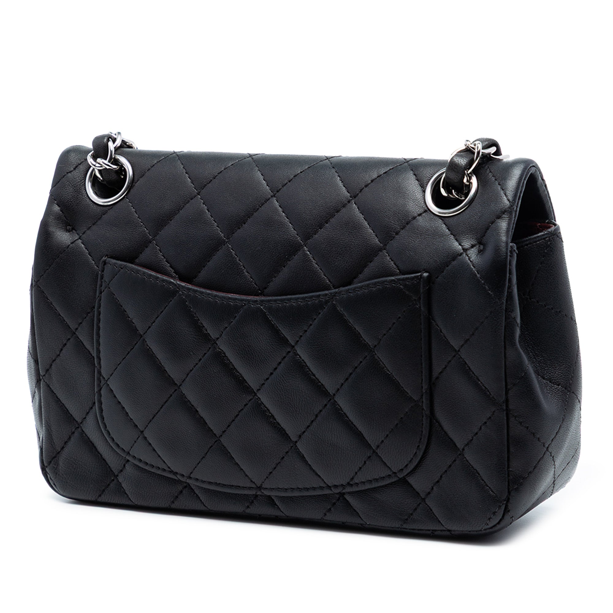 Chanel Mini Rectangular Classic Lambskin Single Flap - image 2