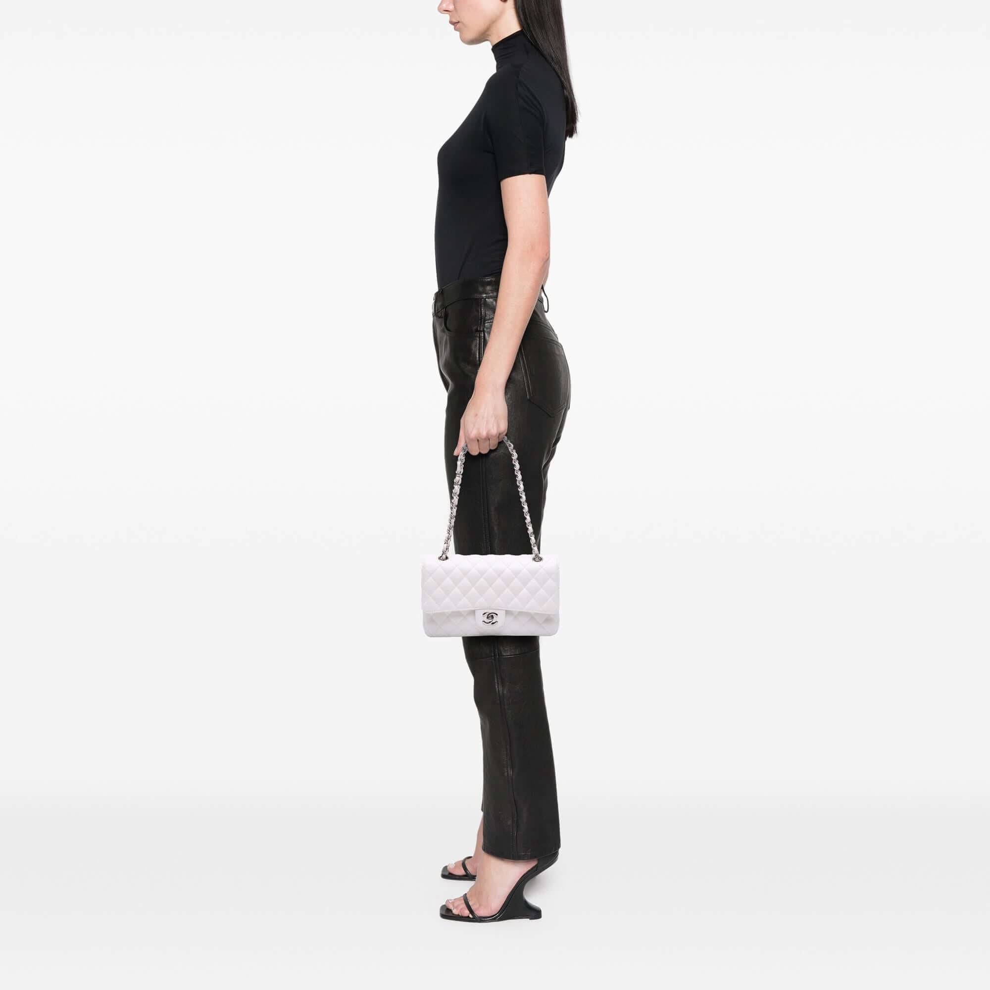 Chanel Medium Classic Caviar Double Flap