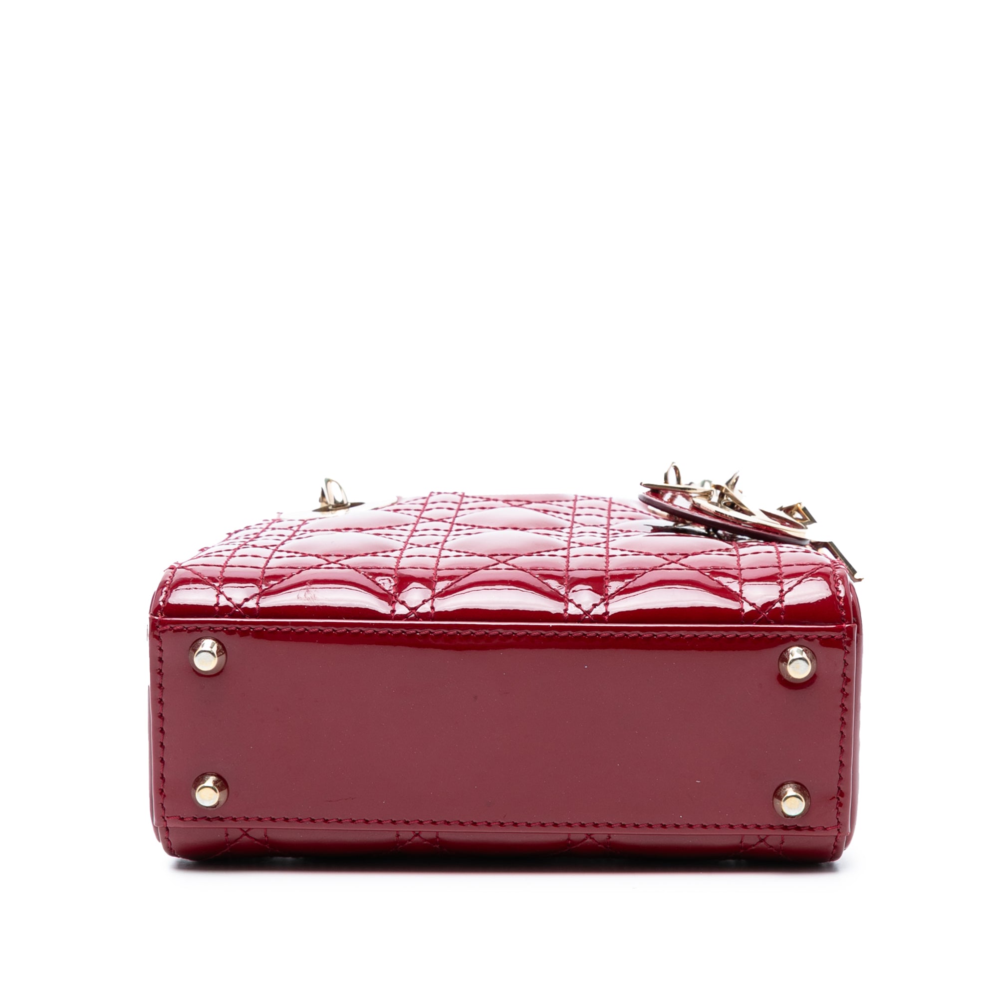 Dior Mini Patent Cannage Lady Dior - image 3