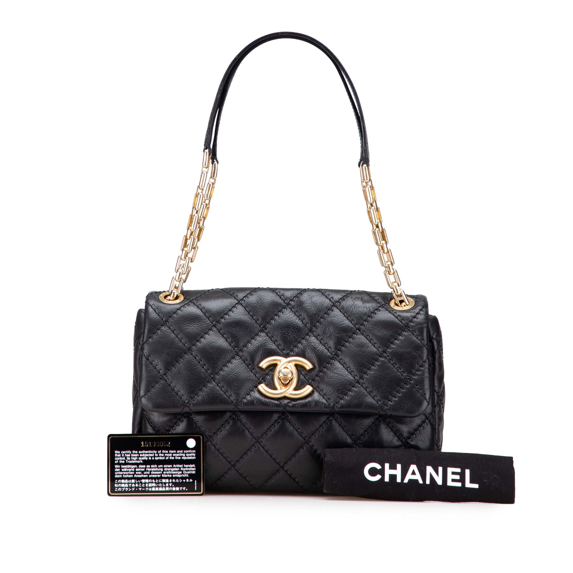 Chanel Quilted Calfskin Ultimate Stitch Retro Chain Flap - image 11