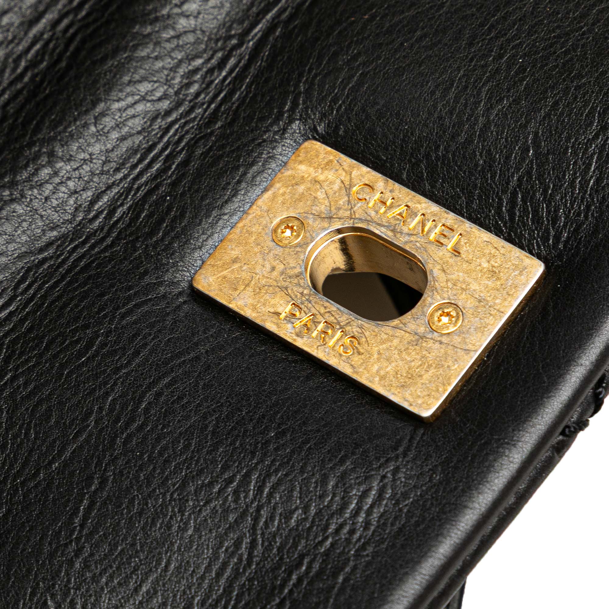 Chanel Quilted Calfskin Ultimate Stitch Retro Chain Flap - image 9