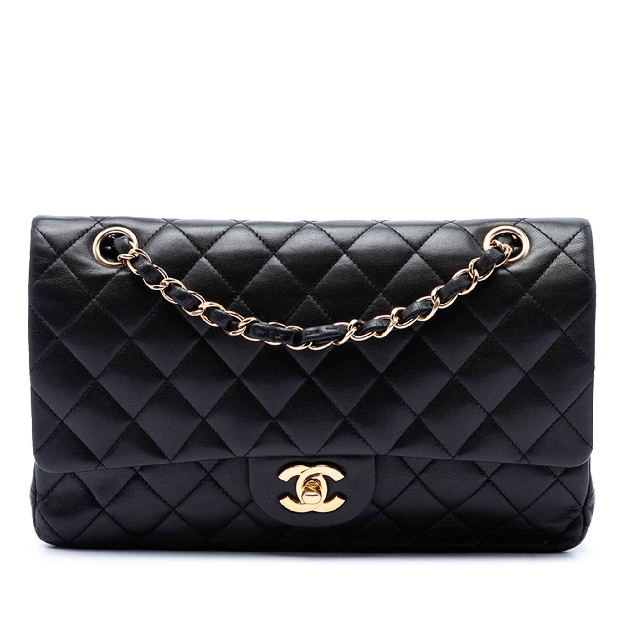 Chanel Medium Classic Lambskin Double Flap - image 1