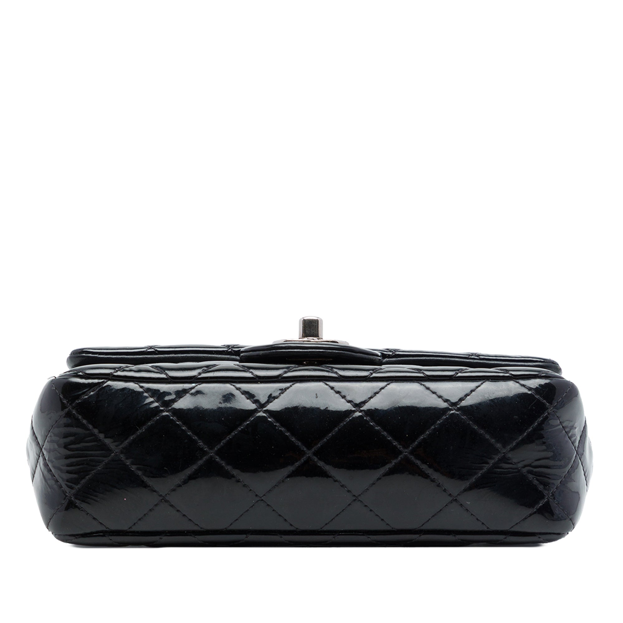 Chanel Mini Rectangular Classic Patent Single Flap - image 3