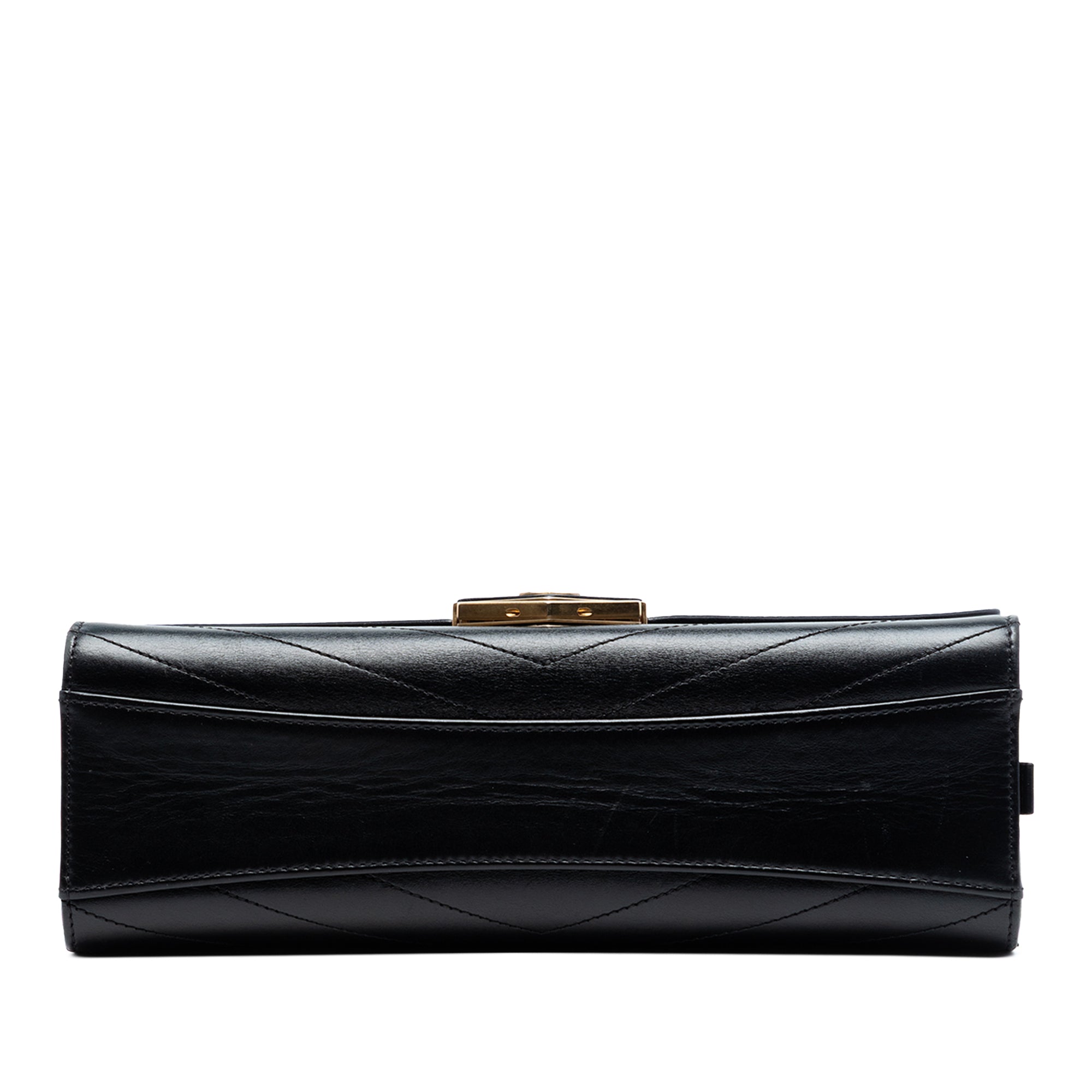 Chanel CC Chevron Calfskin Medal Flap - image 3