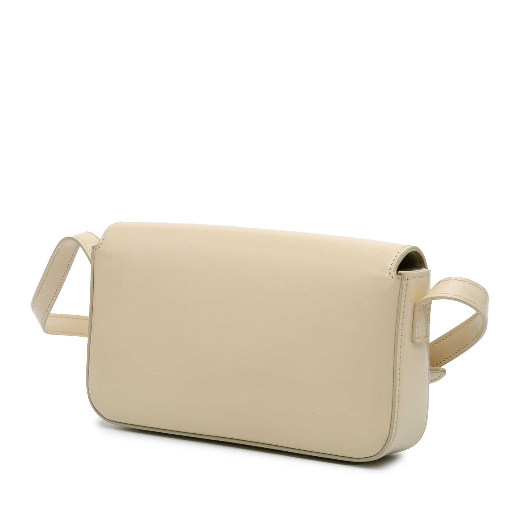 Celine Shiny Calfskin Triomphe Claude Shoulder Bag - image 2